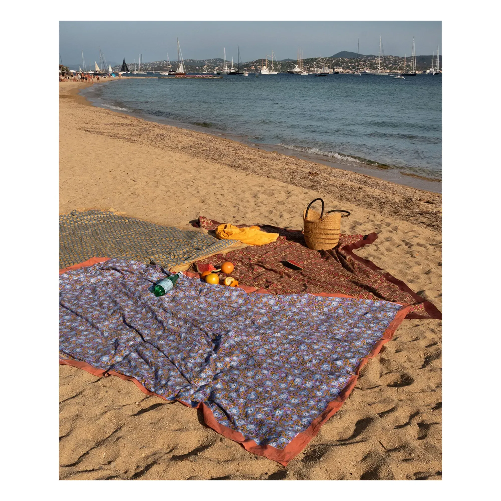 Alyssa Tablecloth - Terracotta, Cotton alternate view