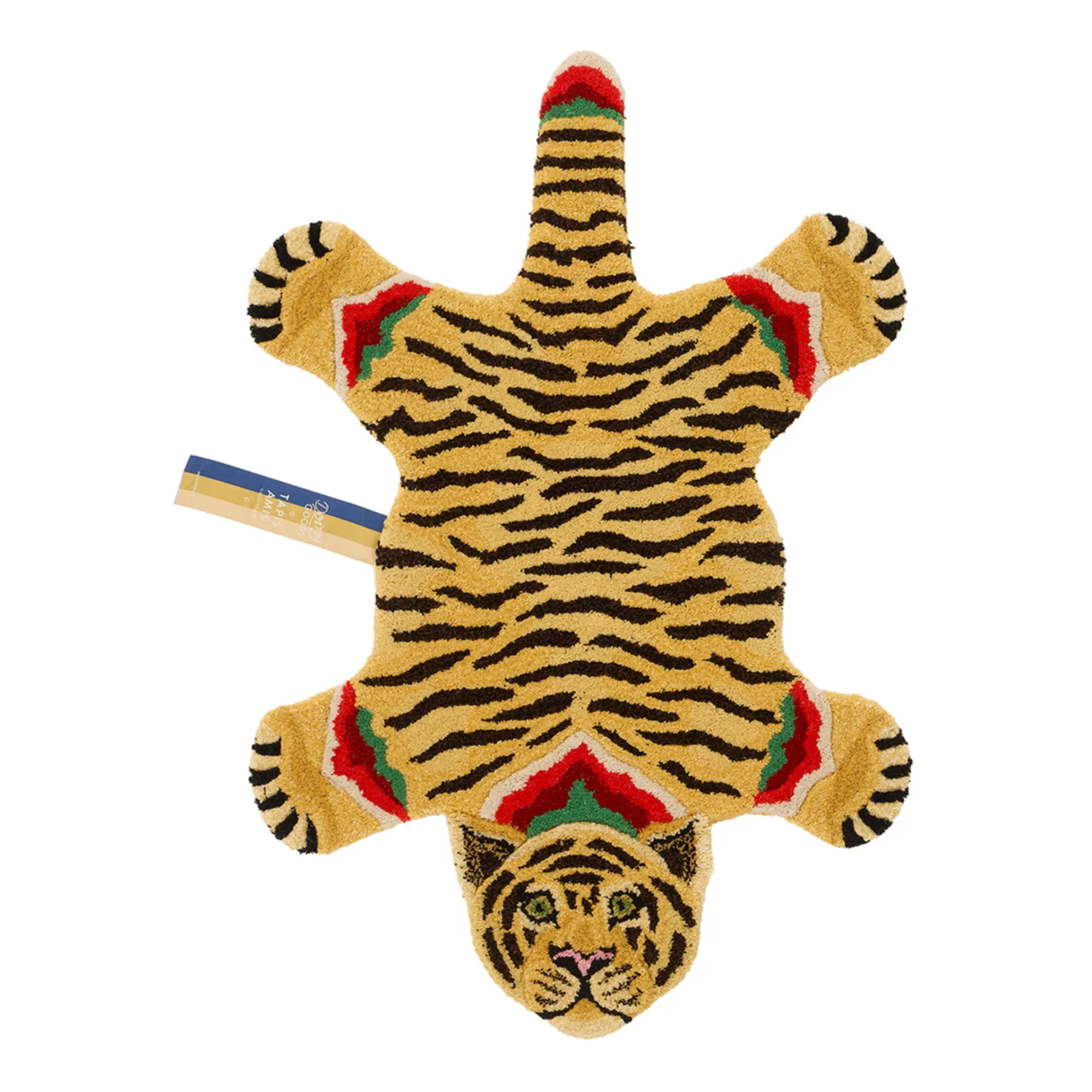Babul Bombay Tiger Rug - Brown, Wool product