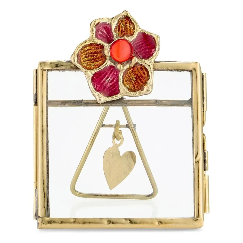 Cameron Mini Photo Frame - Brass alternate view