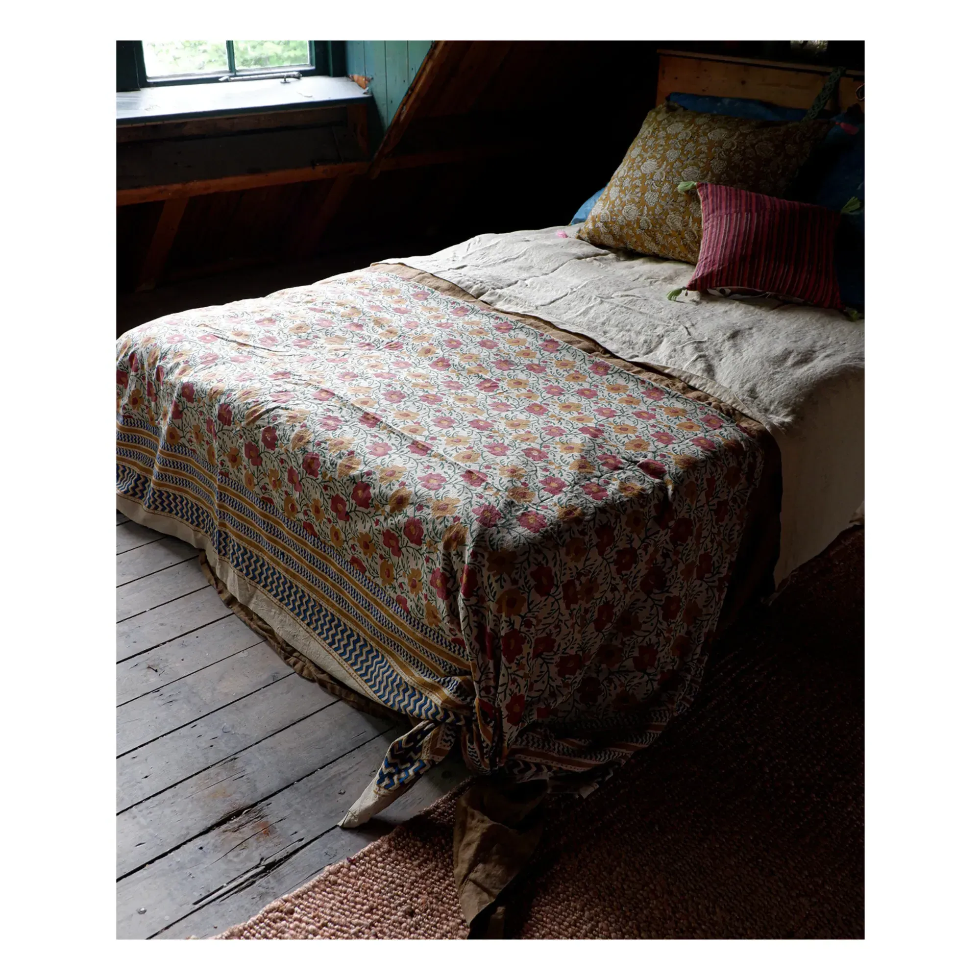 Evy Tablecloth with Tote Bag - Ecru, Cotton alternate view