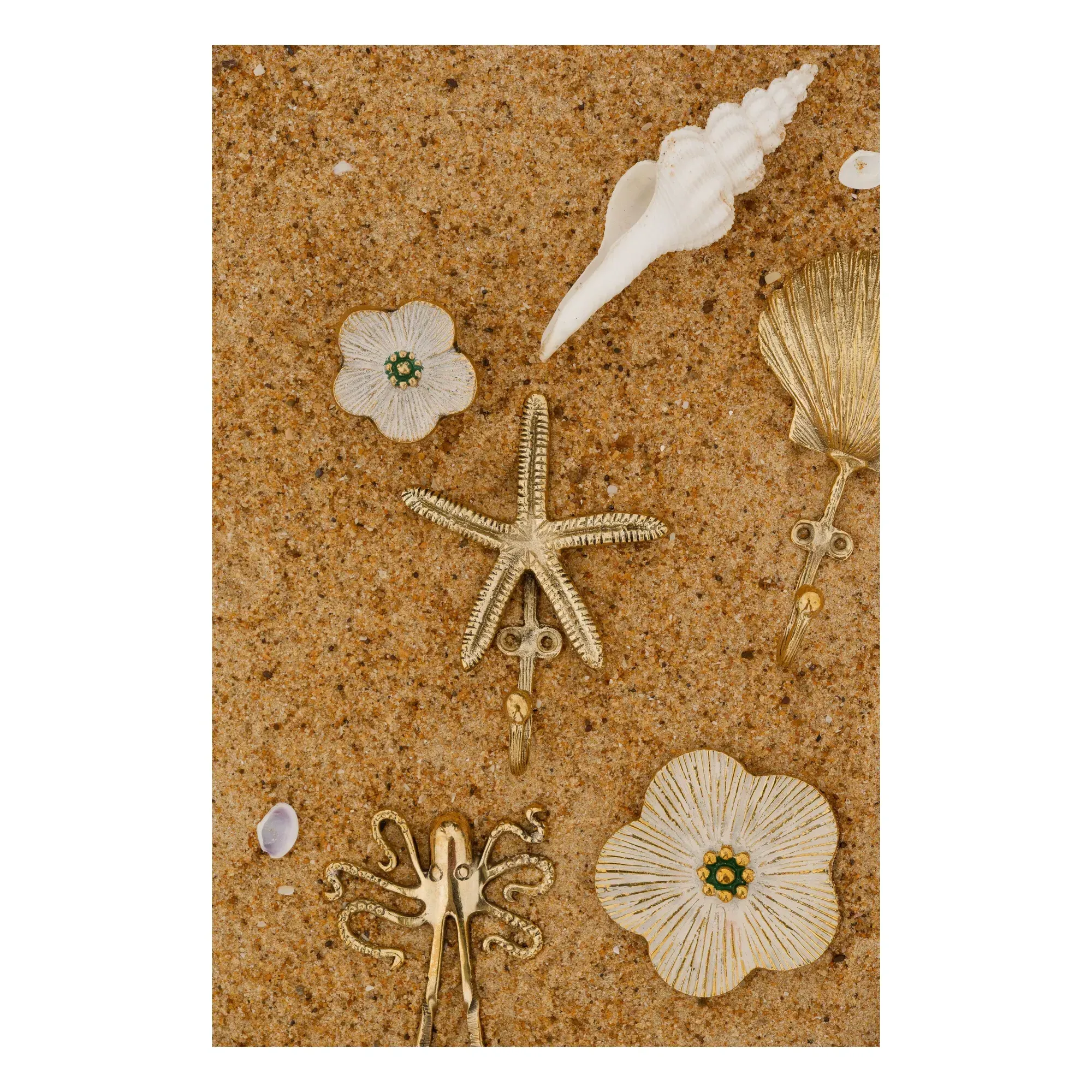 Faye Flower Dish - Yellow, Brass alternate view
