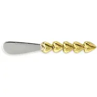 Holly Butter Knife - Gold, Recycled Brass alternate view