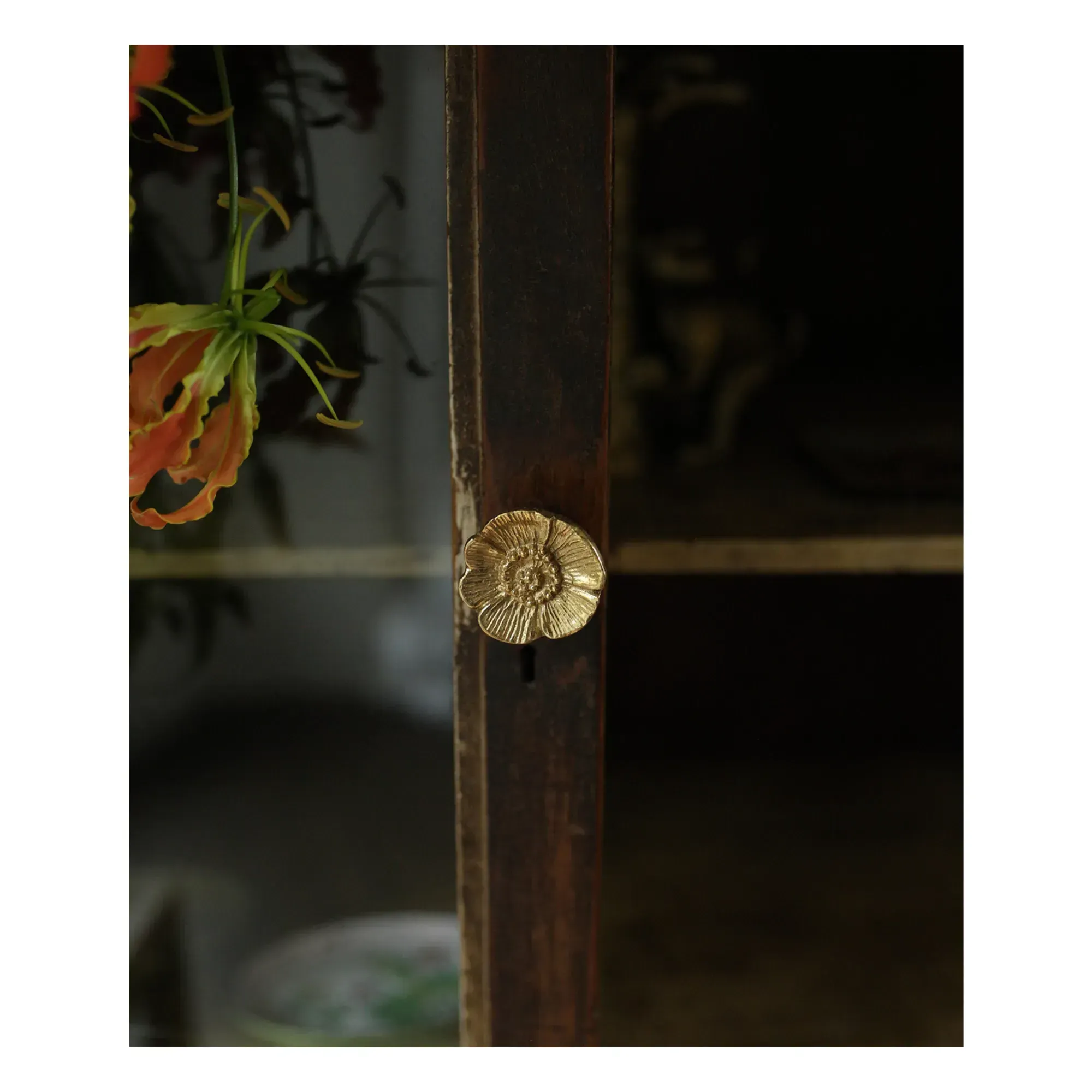 Mia Door Handle - Gold, Recycled Brass alternate view