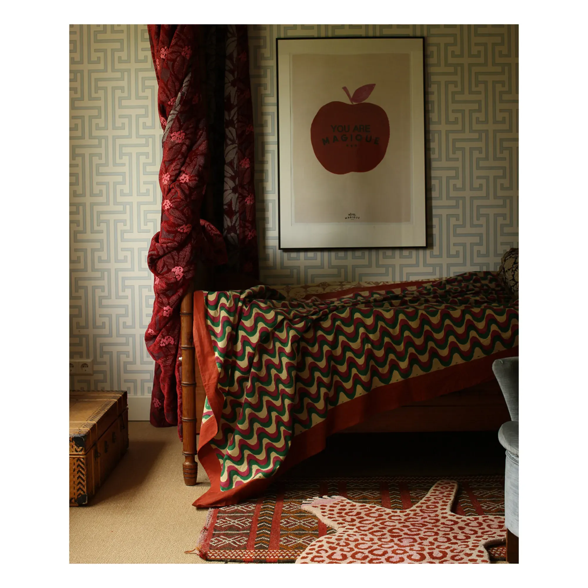 Millie Tablecloth - Multicoloured, Cotton alternate view