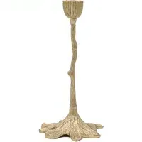 Misty Candle Holder - Golden Brown, Recycled Brass alternate view