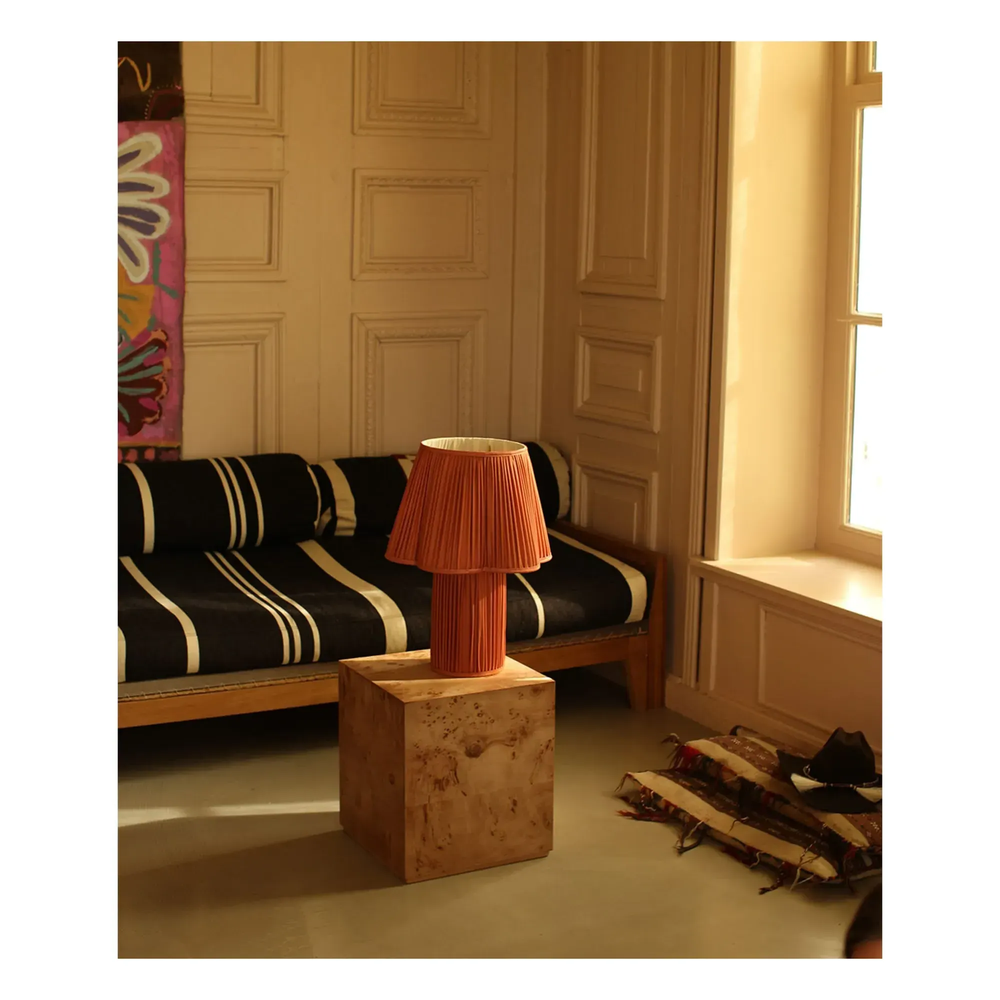 Myra Table Lamp - Bronze, Silk alternate view