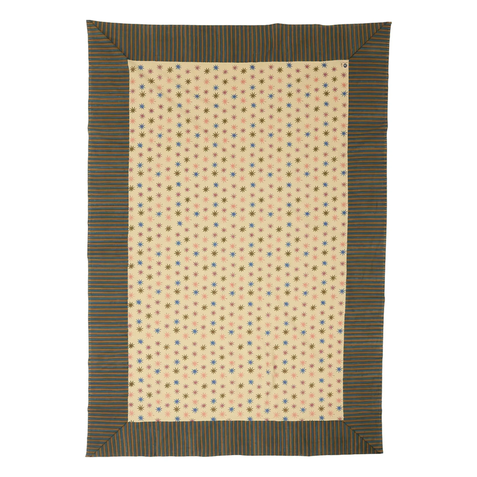Noa Tablecloth with Tote Bag - Blue, Cotton product