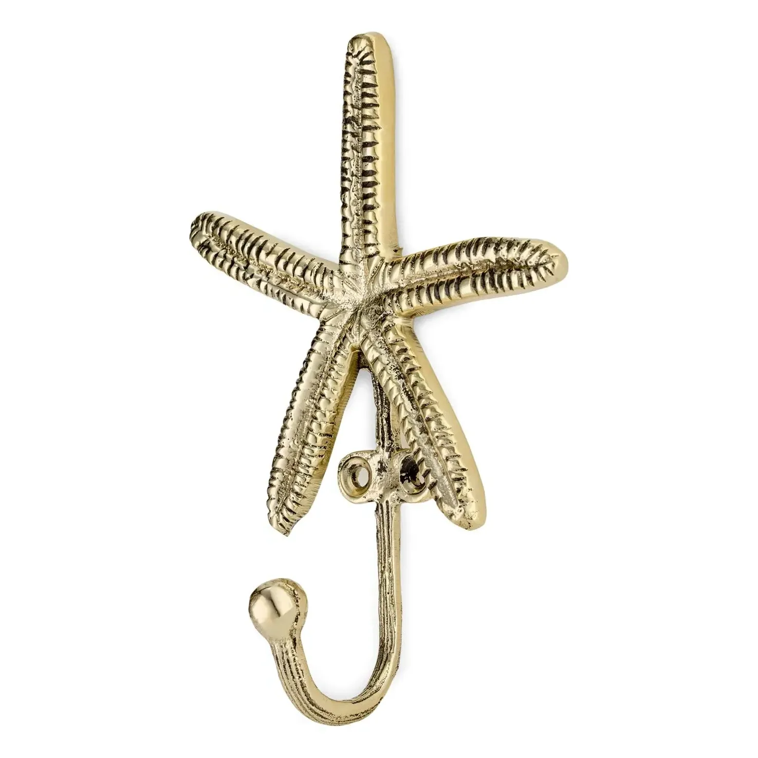 Sienna Brass Starfish Coat Hook product