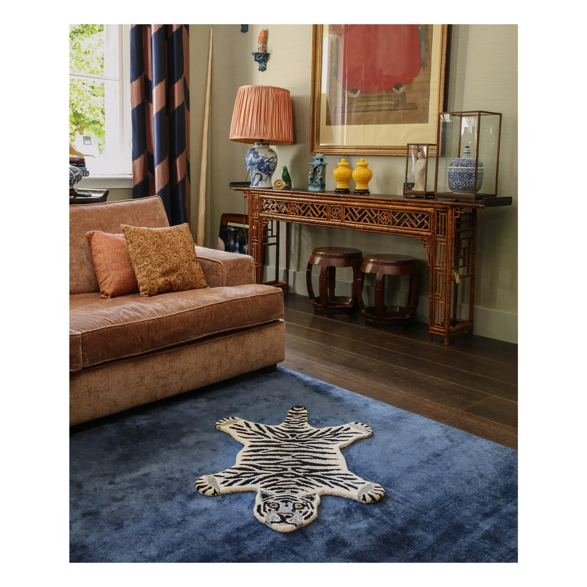 Tiger Hand Tufted Rug - Ecru, Wool alternate view