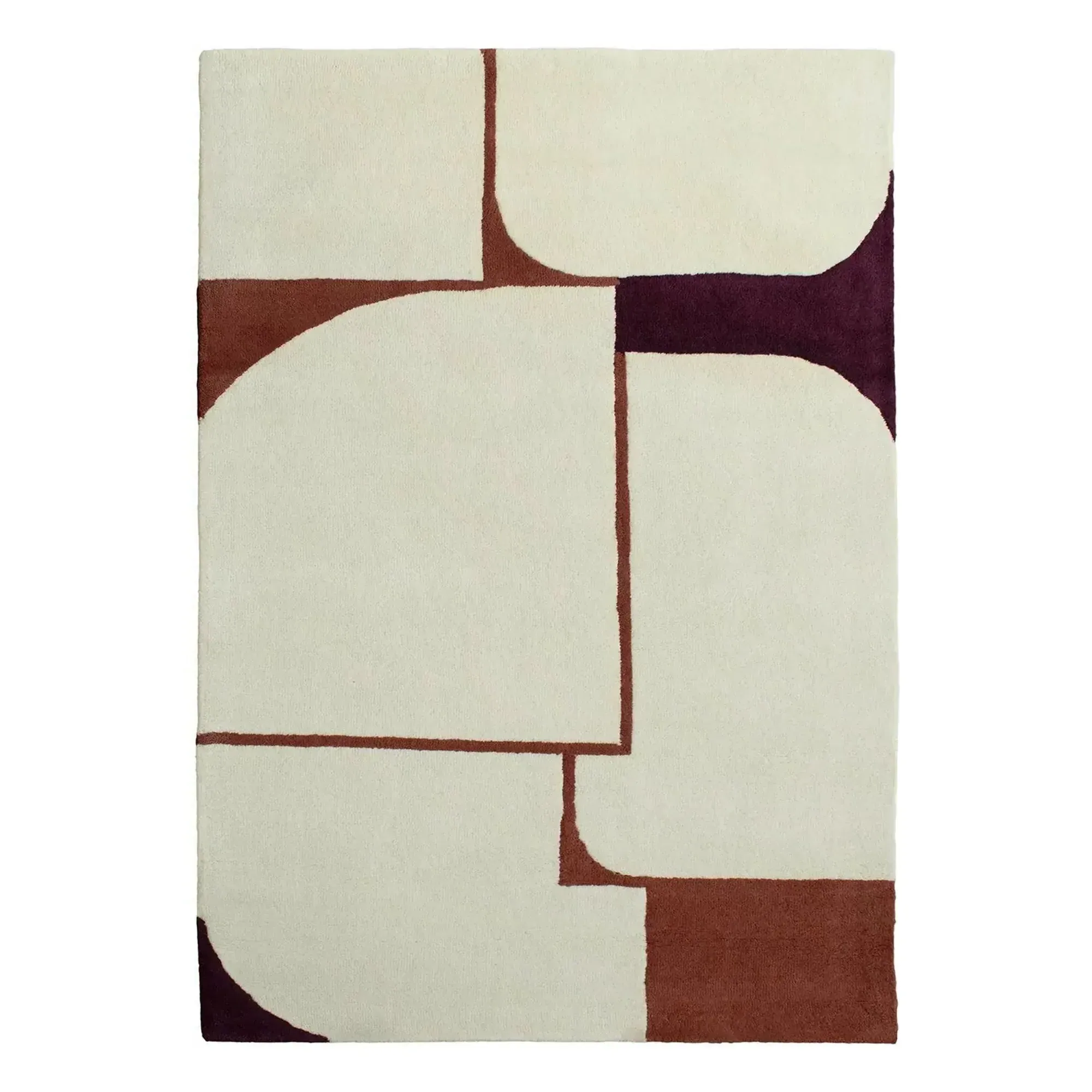 Binibeca Hand-Tufted Rug - Red, Wool product