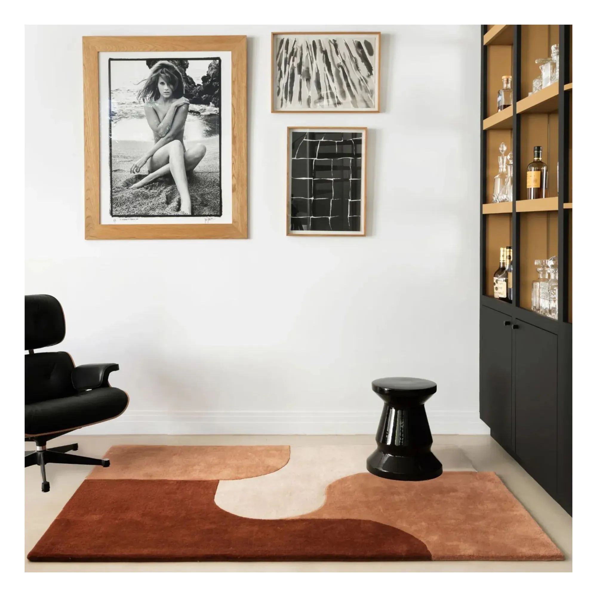 Dune Paris Hand-Tufted Wool Rug - Copper Red alternate view