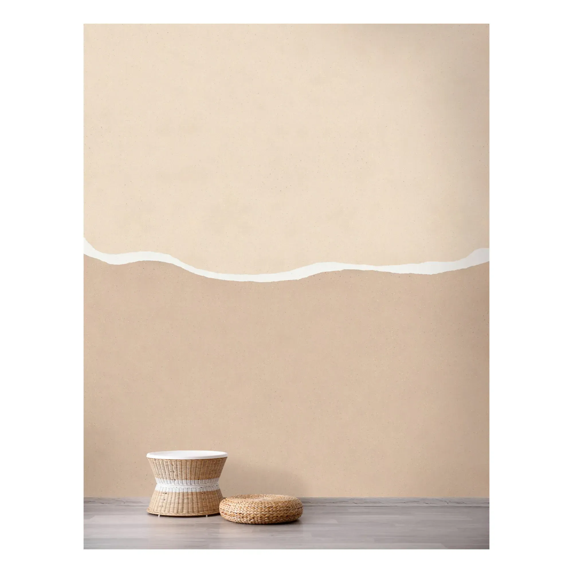 Duo 2-Sheet Wallpaper - Beige, Non-Woven Paper product