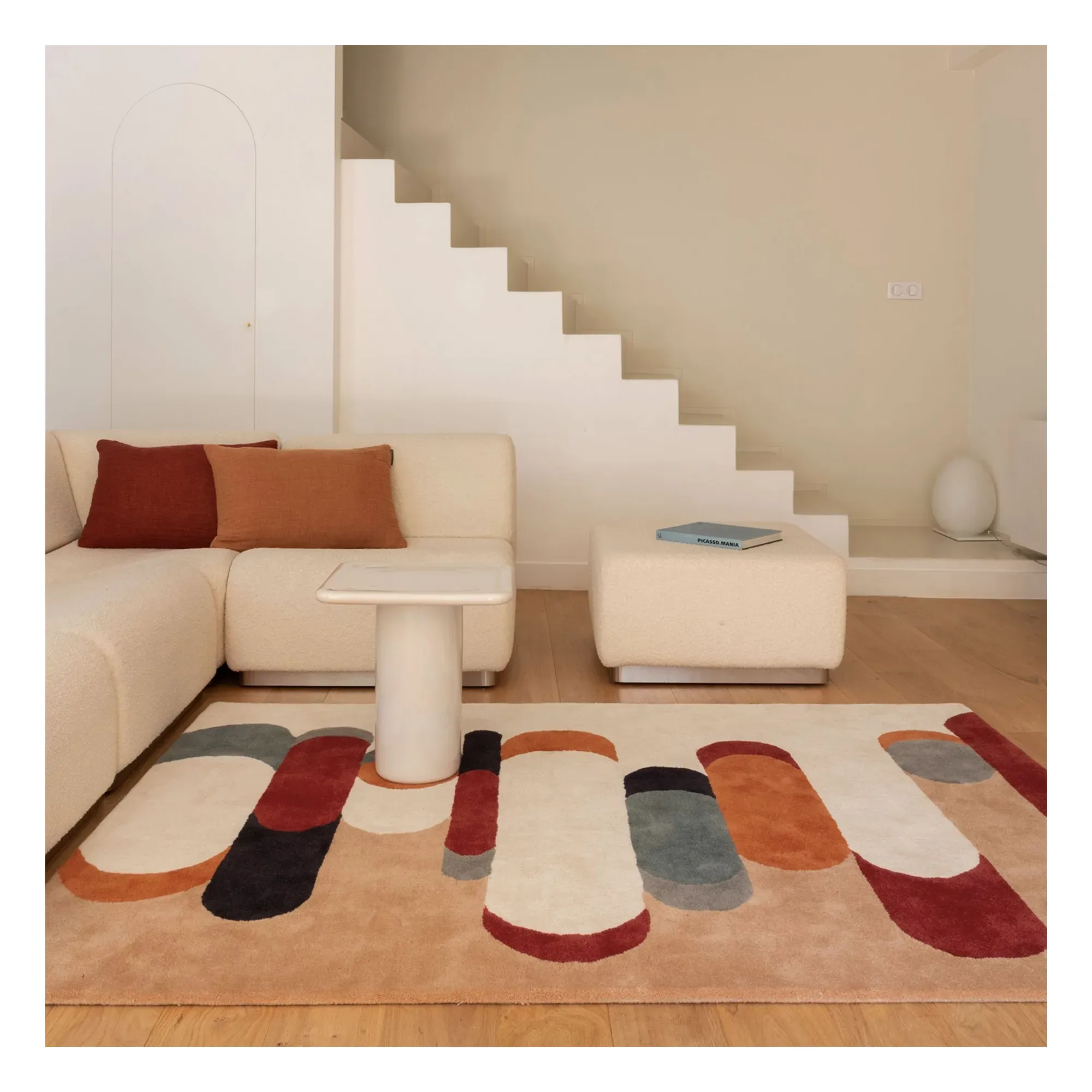 Sonate Hand Tufted Rug - Multicoloured, Wool alternate view
