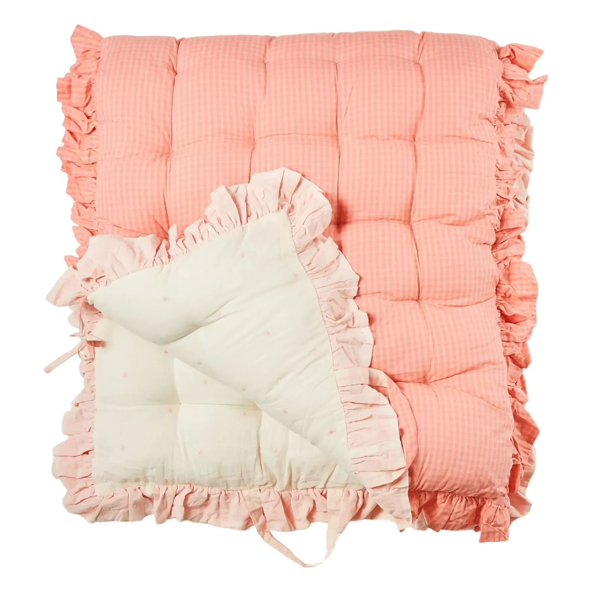 Emile et Ida Reversible Floor Mattress - Ecru, Cotton product