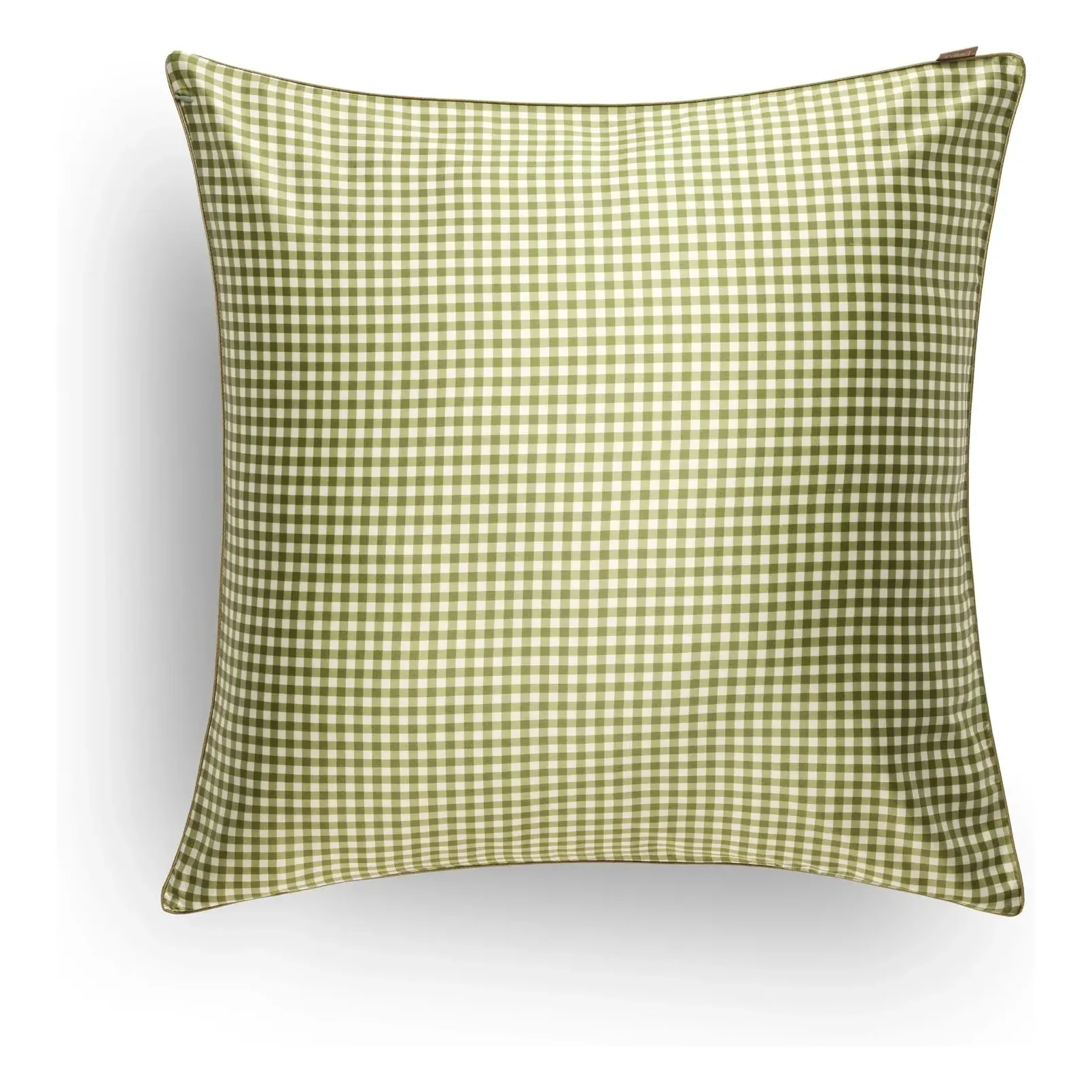 Gingham Mulberry Silk Pillowcase - Khaki product
