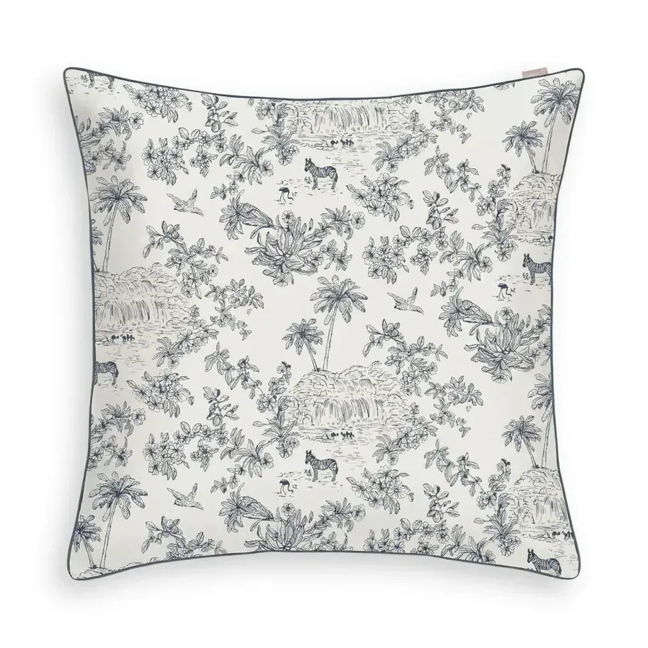 Mulberry Silk Pillowcase Wild Night Print - Blue product