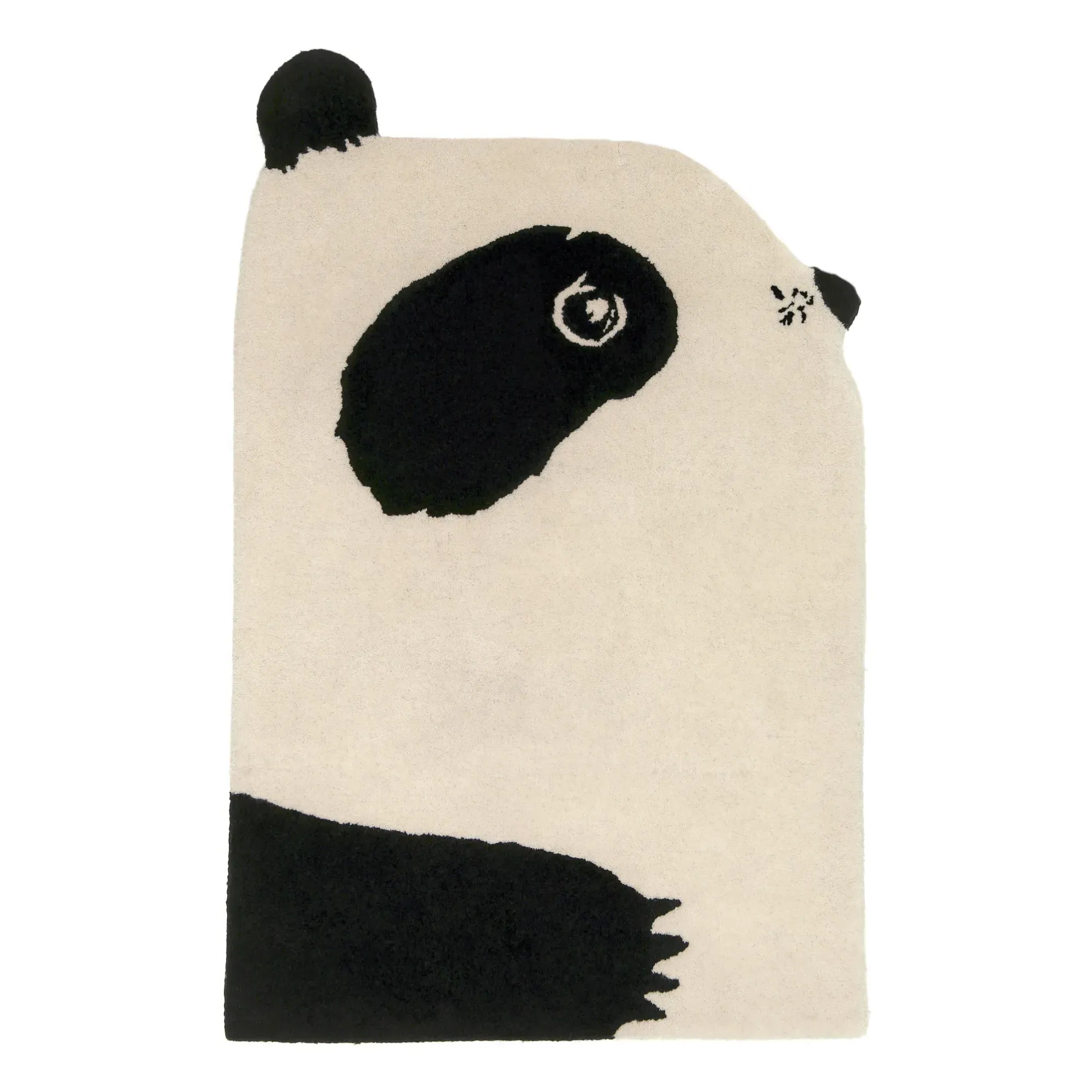 Panda Woolen Rug - Multicoloured, Wool product