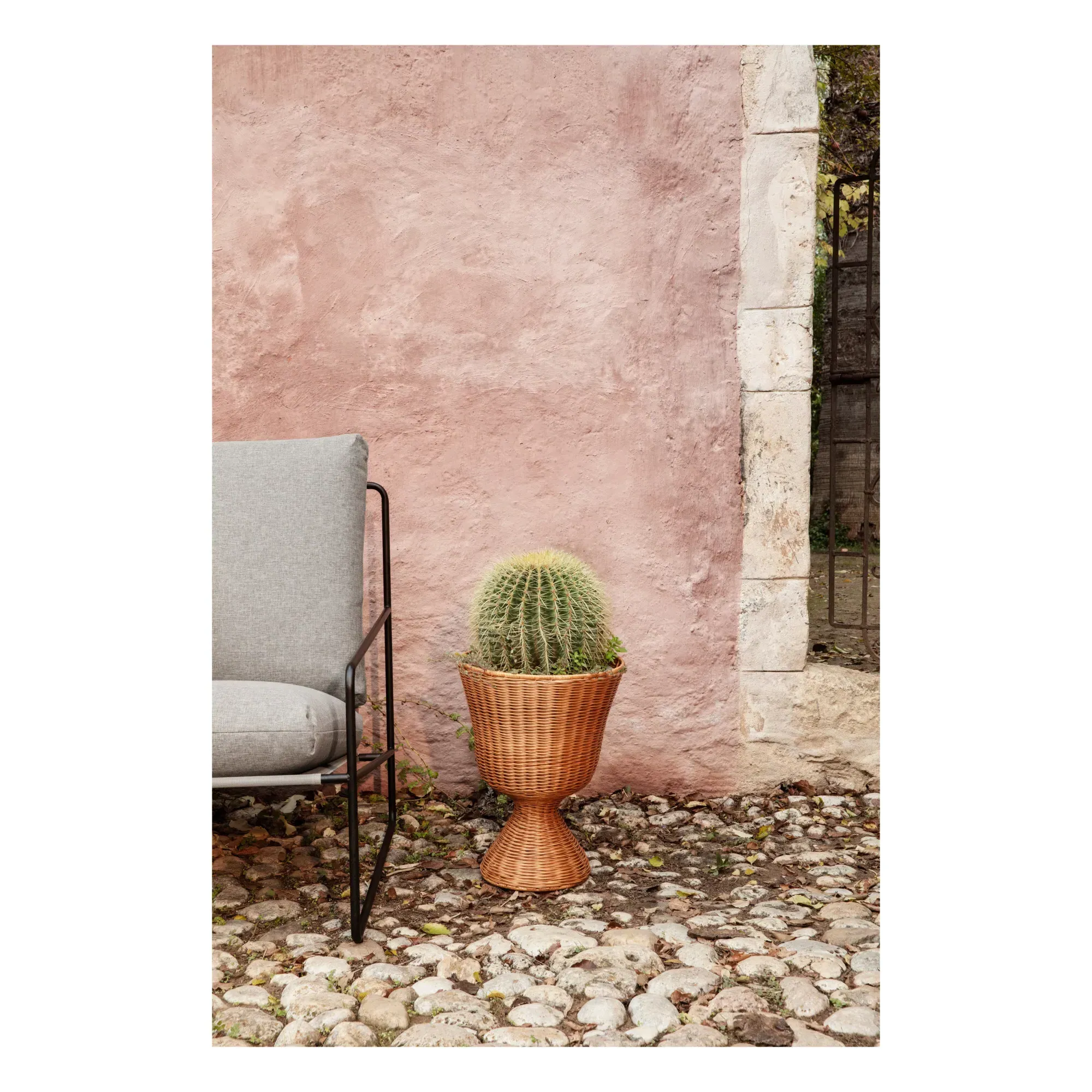 Agnes Rattan Plant Stand - Natural alternate view