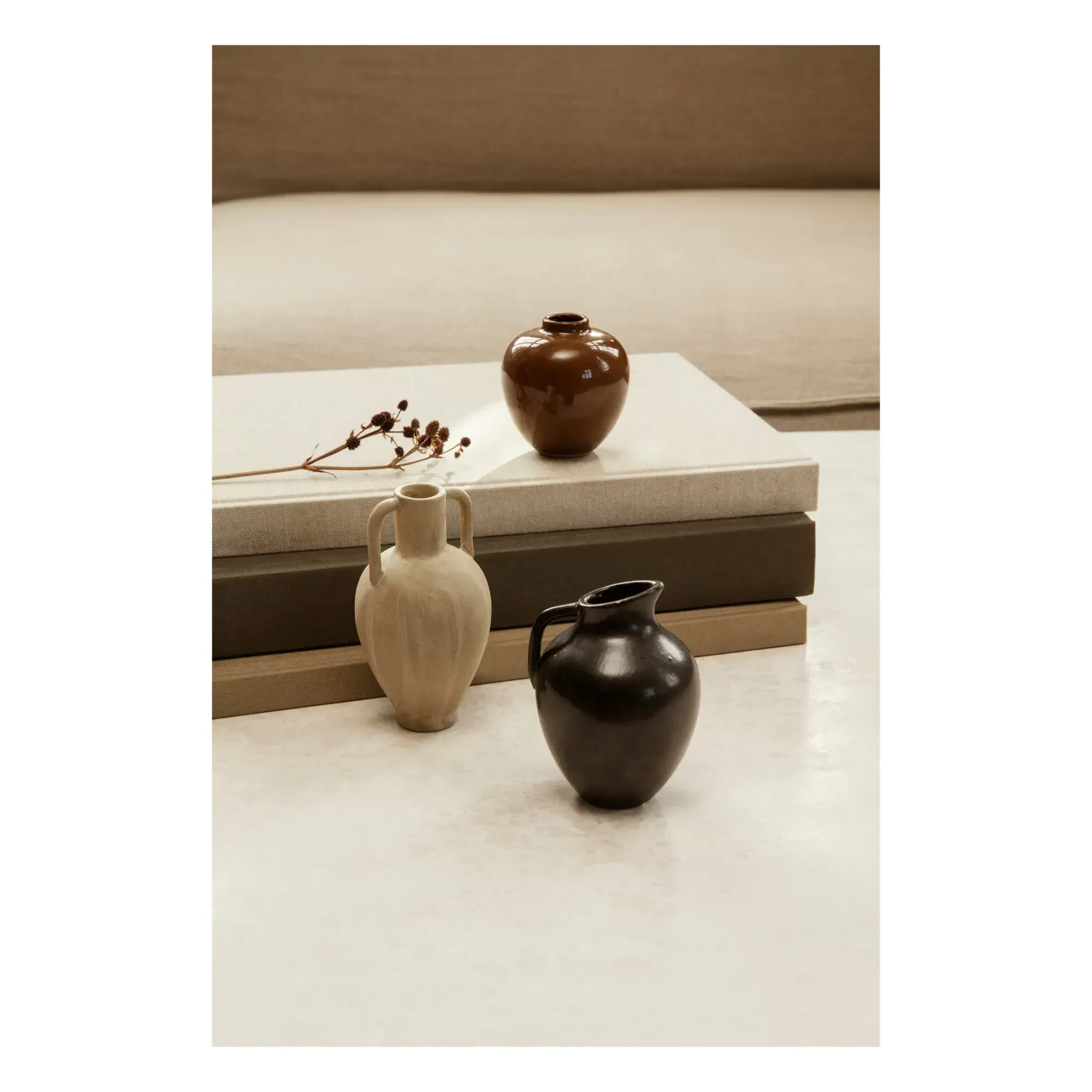 Ary Mini Vase - Sand, Porcelain alternate view