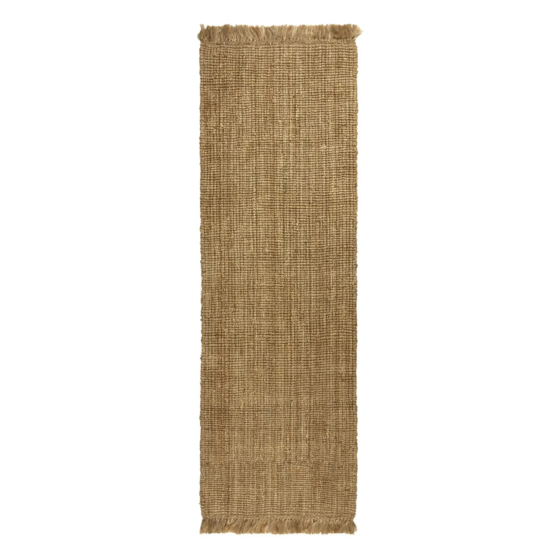 Athens Fringed Runner Rug - Natural, Jute product