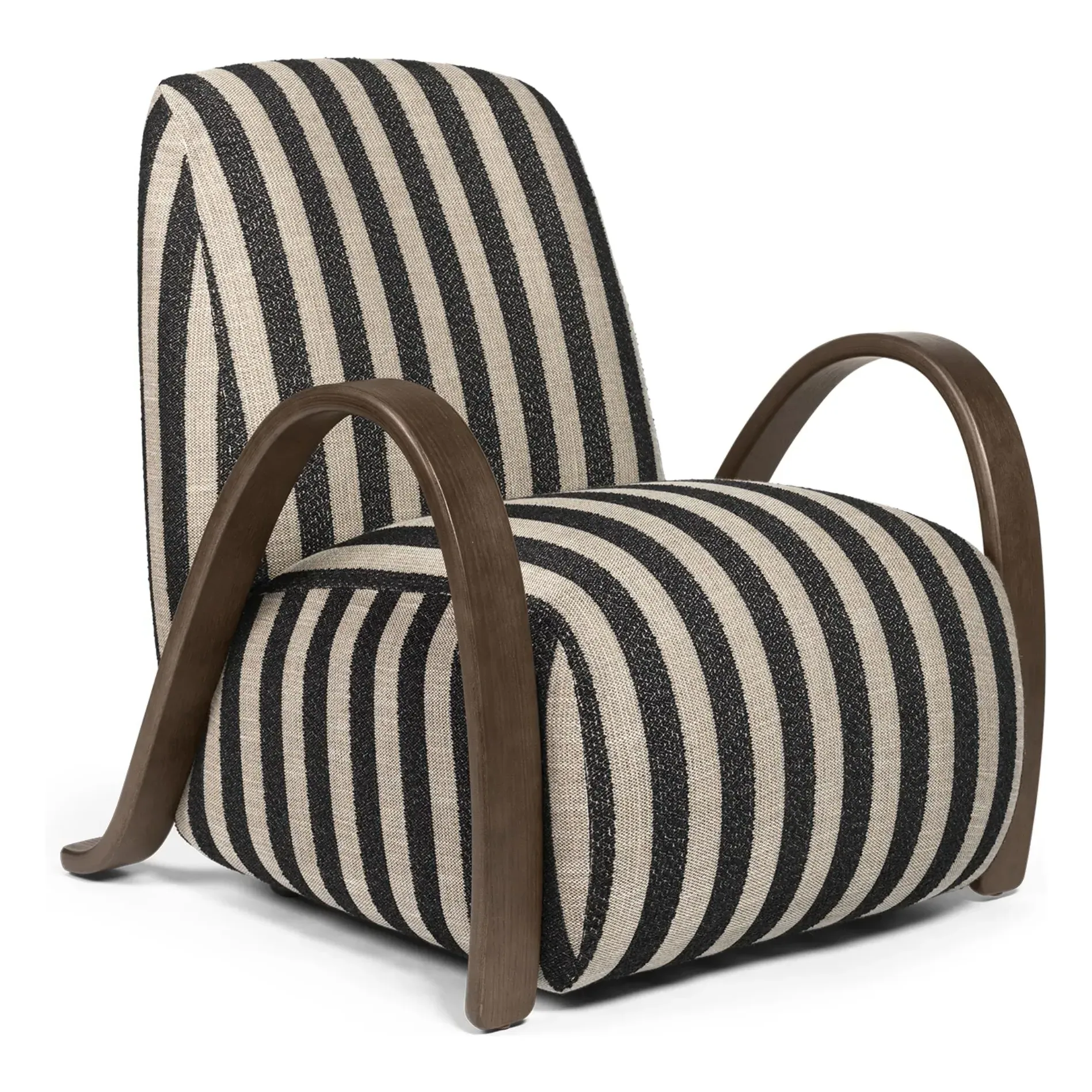 Buur Lounge Chair - Grey, Louisiana Fabric product