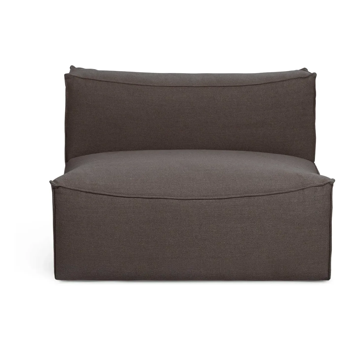 Catena Centre Modular Sofa - Brown, Linen-Cotton product