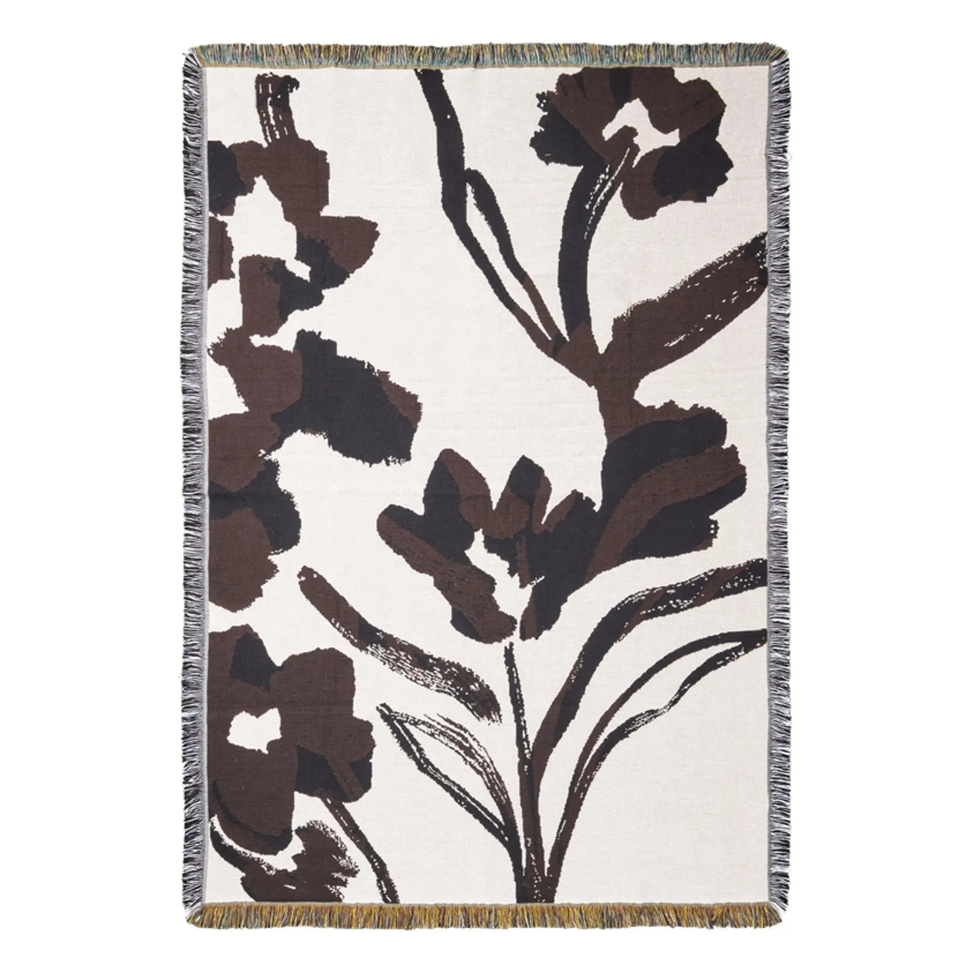 Cilla Tapestry Throw - Brown, Organic Cotton product