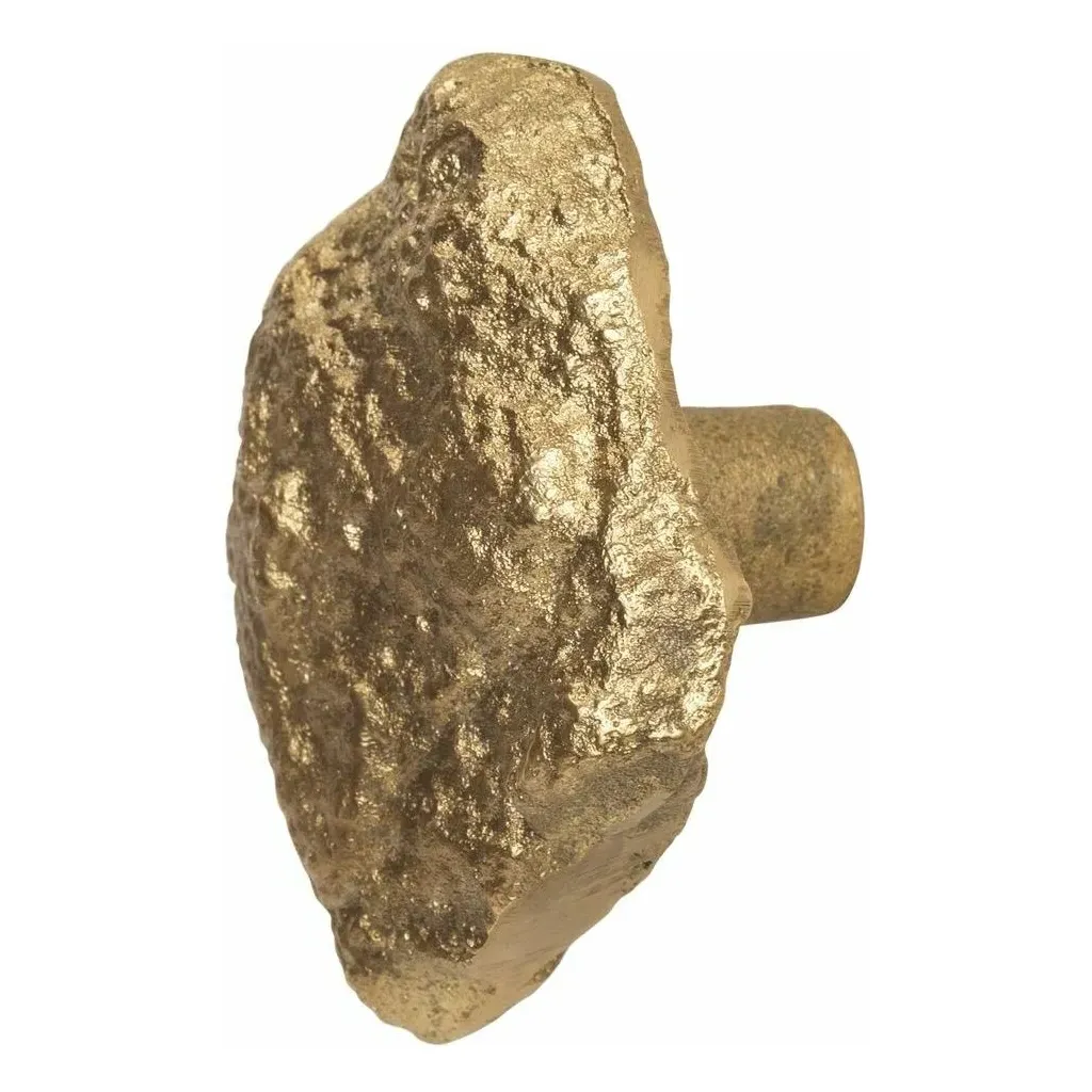 Comber Rock Coat Hook - Gold, Brass product