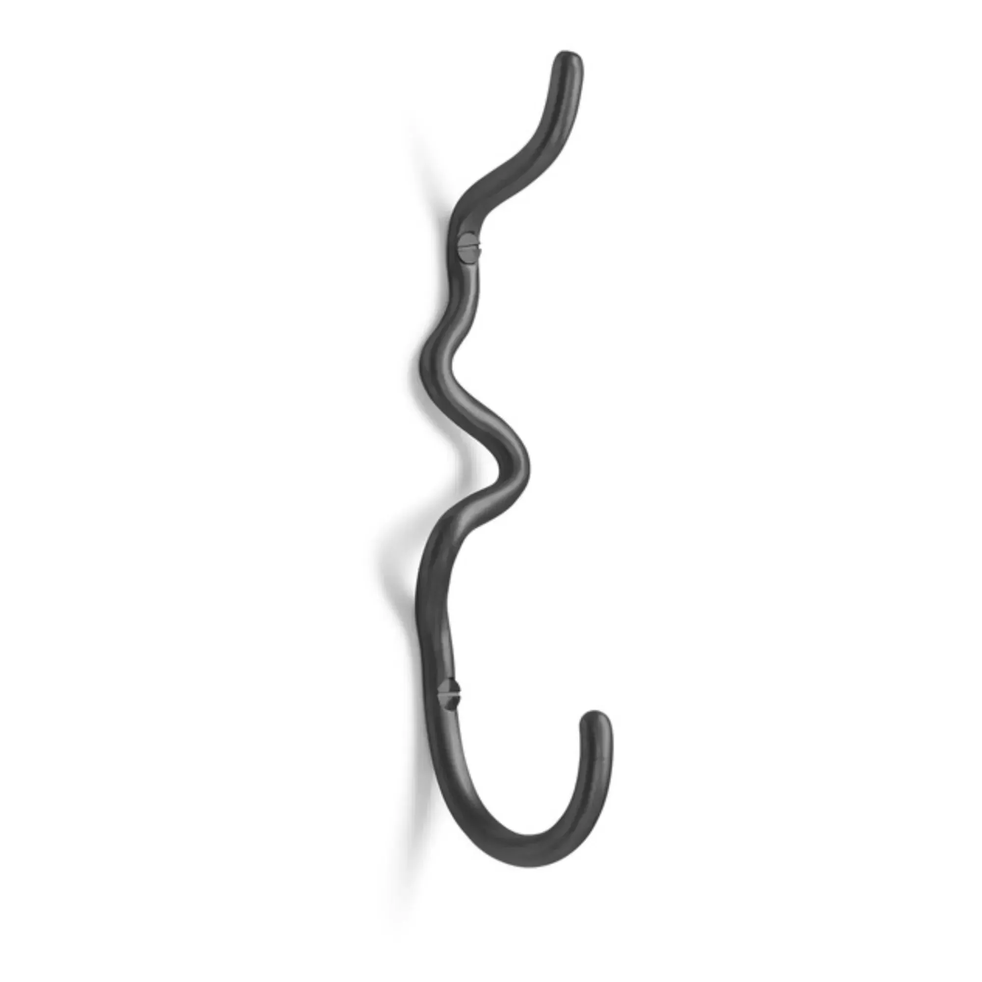 Curvature Wall Hook - Black, Brass product