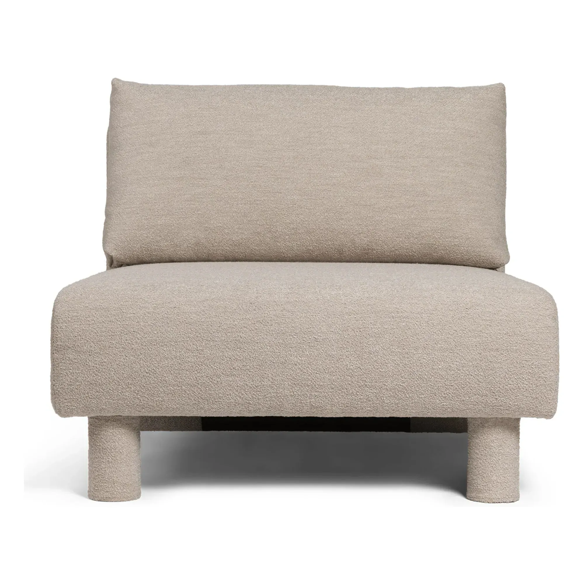 Dase Bouclé Center Sofa Module - Beige product