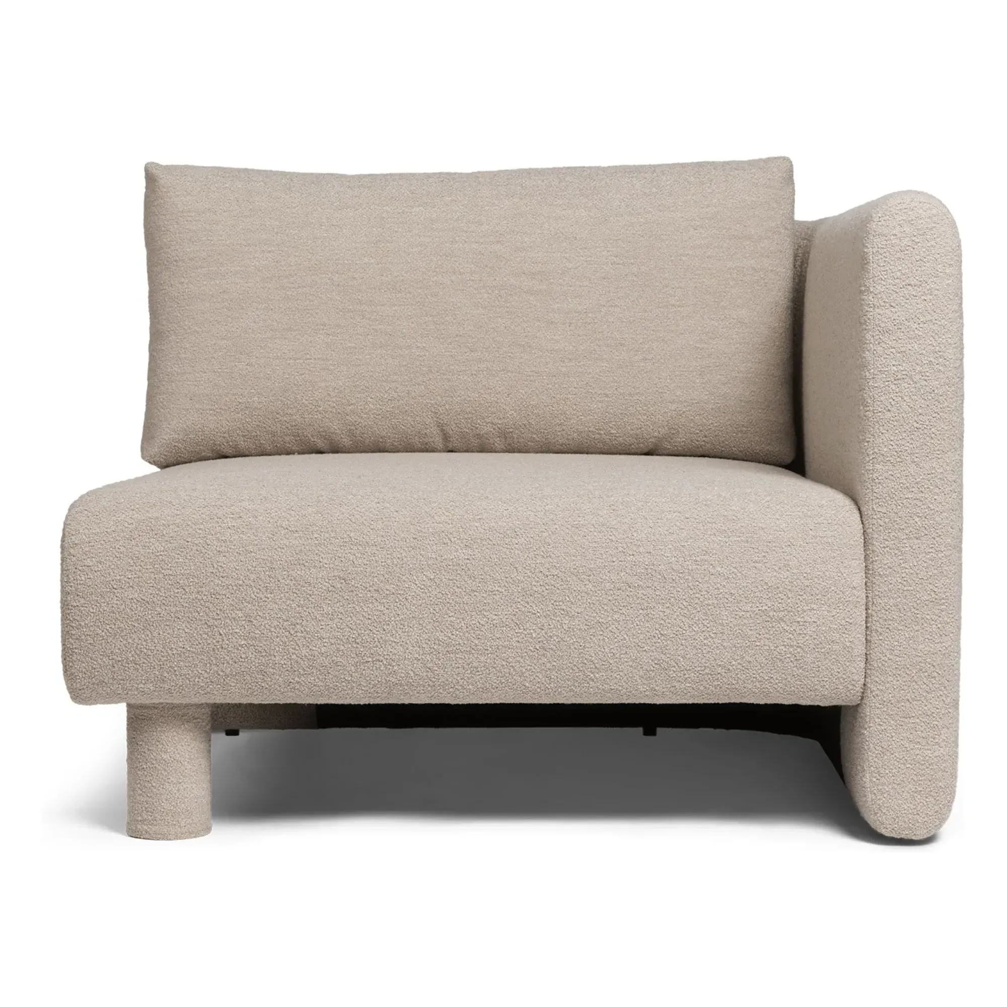 Dase Left Module Sofa - Beige, Bouclé product