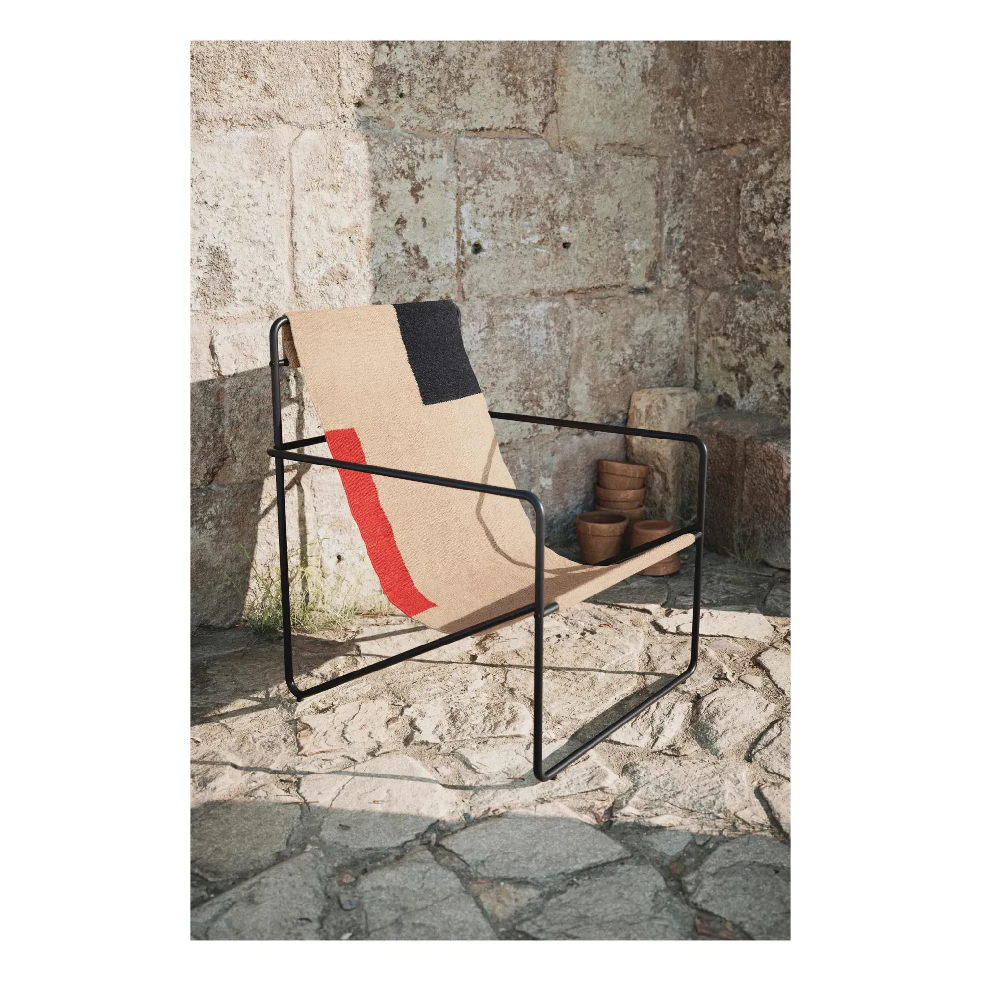 Desert Outdoor Lounge Chair - Multicoloured, rPET alternate view
