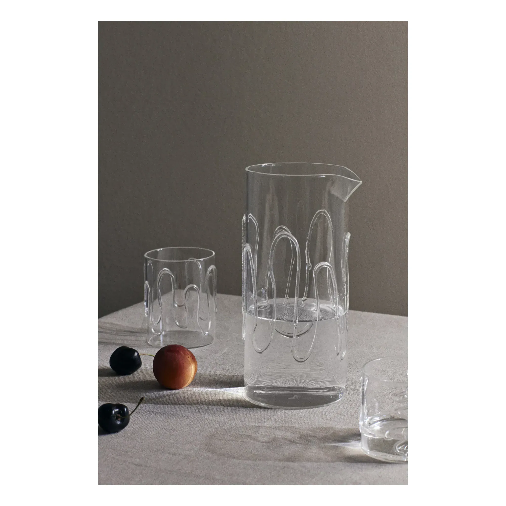 Doodle 1.2L Decanter - Transparent, Borosilicate Glass alternate view