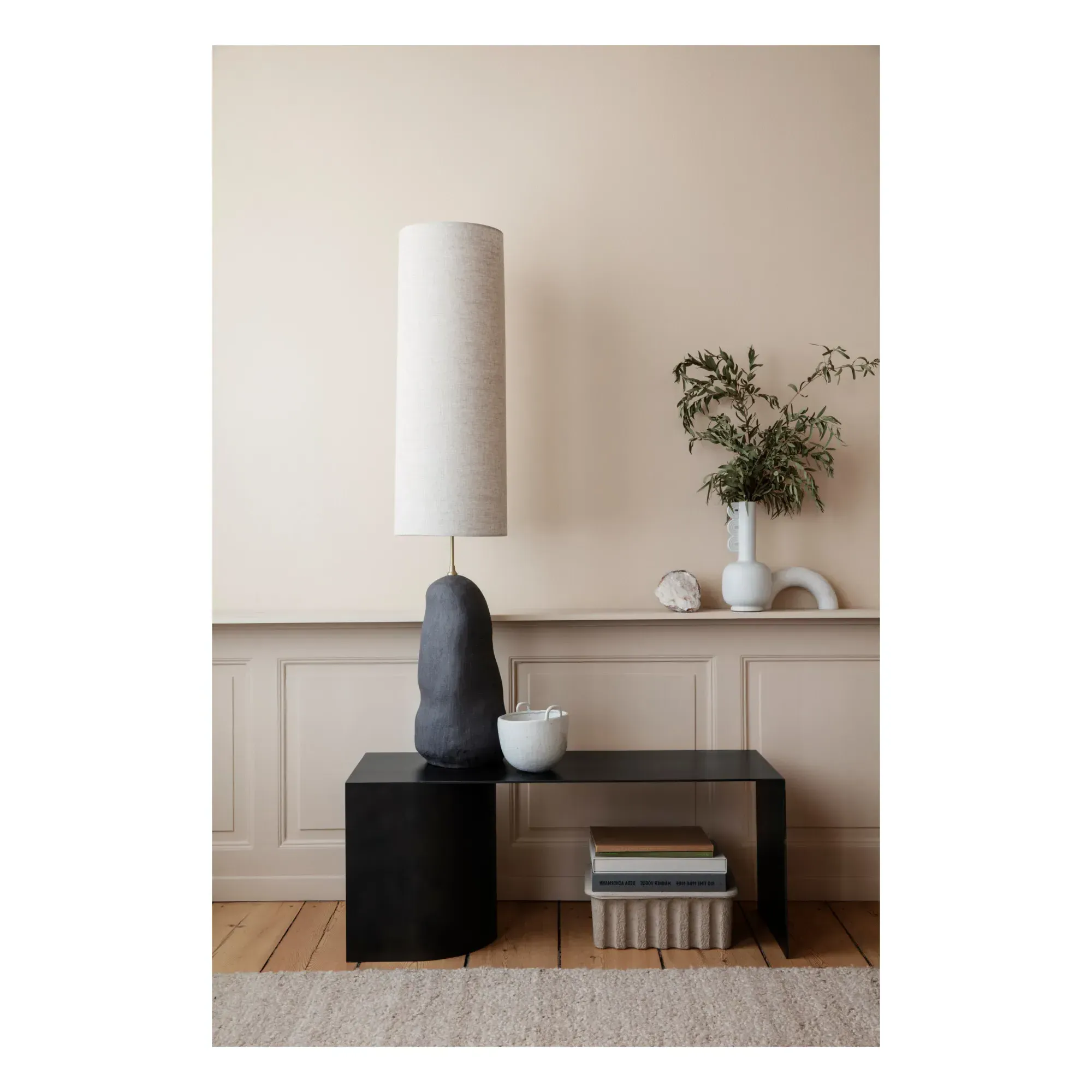 Eclipse Lampshade - Natural, Steel alternate view