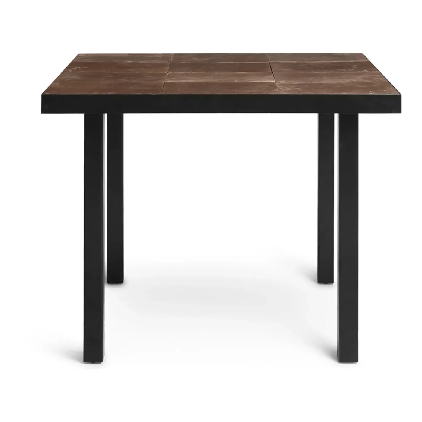 Flod Square Coffee Table - Brown, Steel & Ceramic product