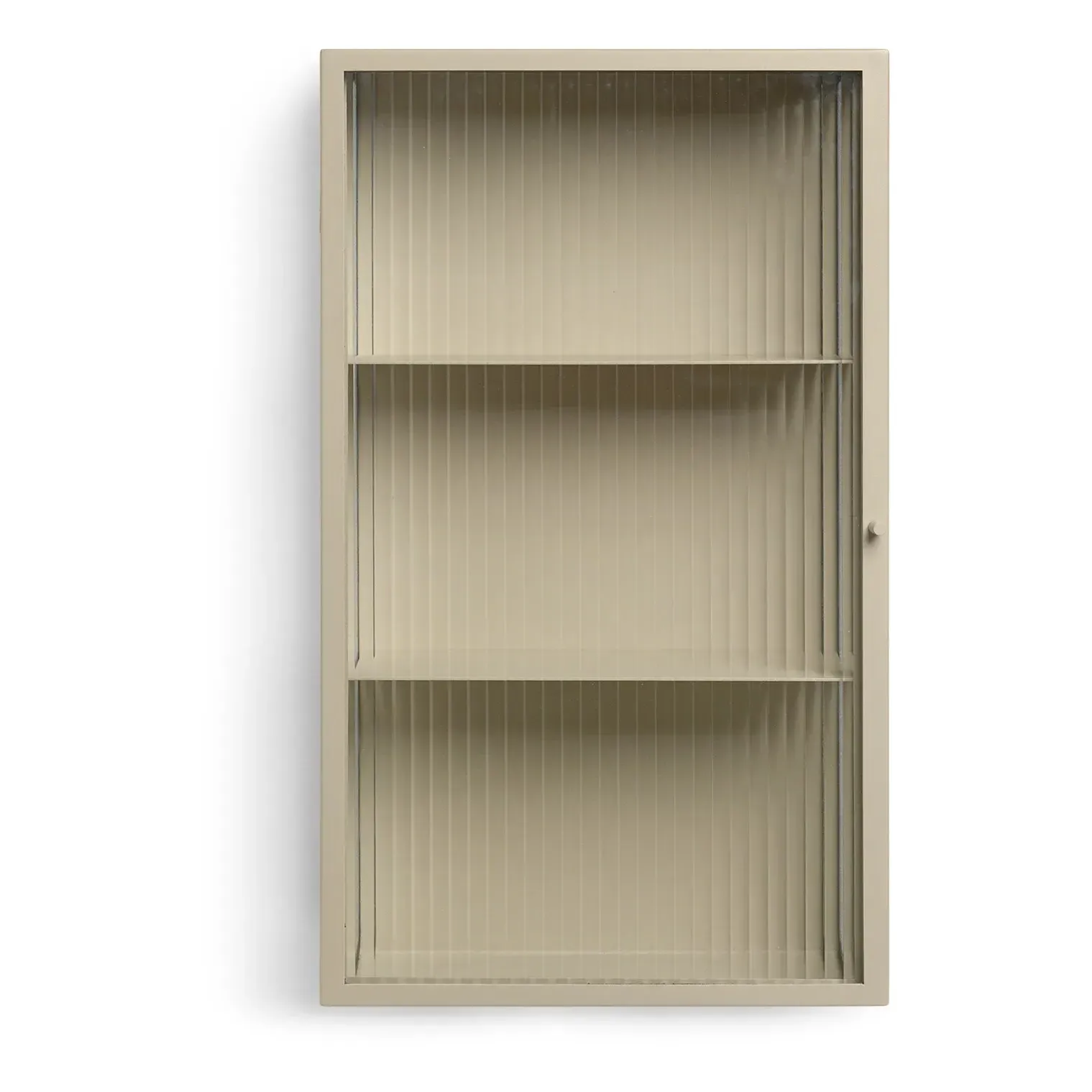 Haze Wall-Mounted Cabinet - Beige, Glass product
