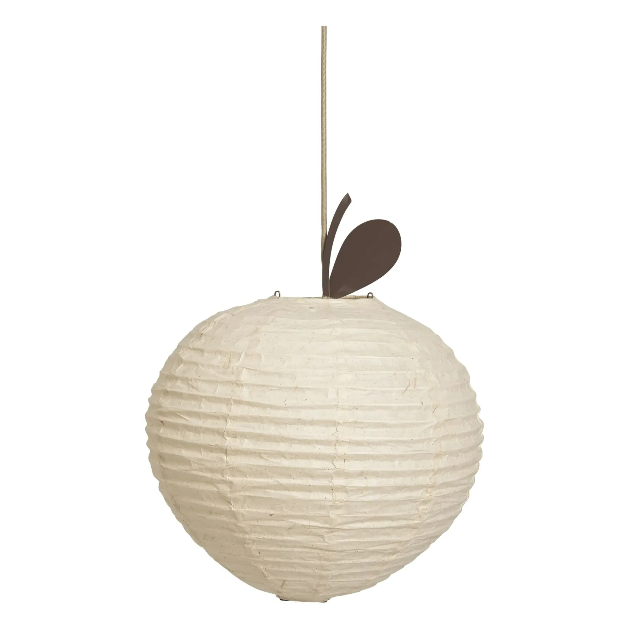 Apple Pendant Light - White, Washi Paper product