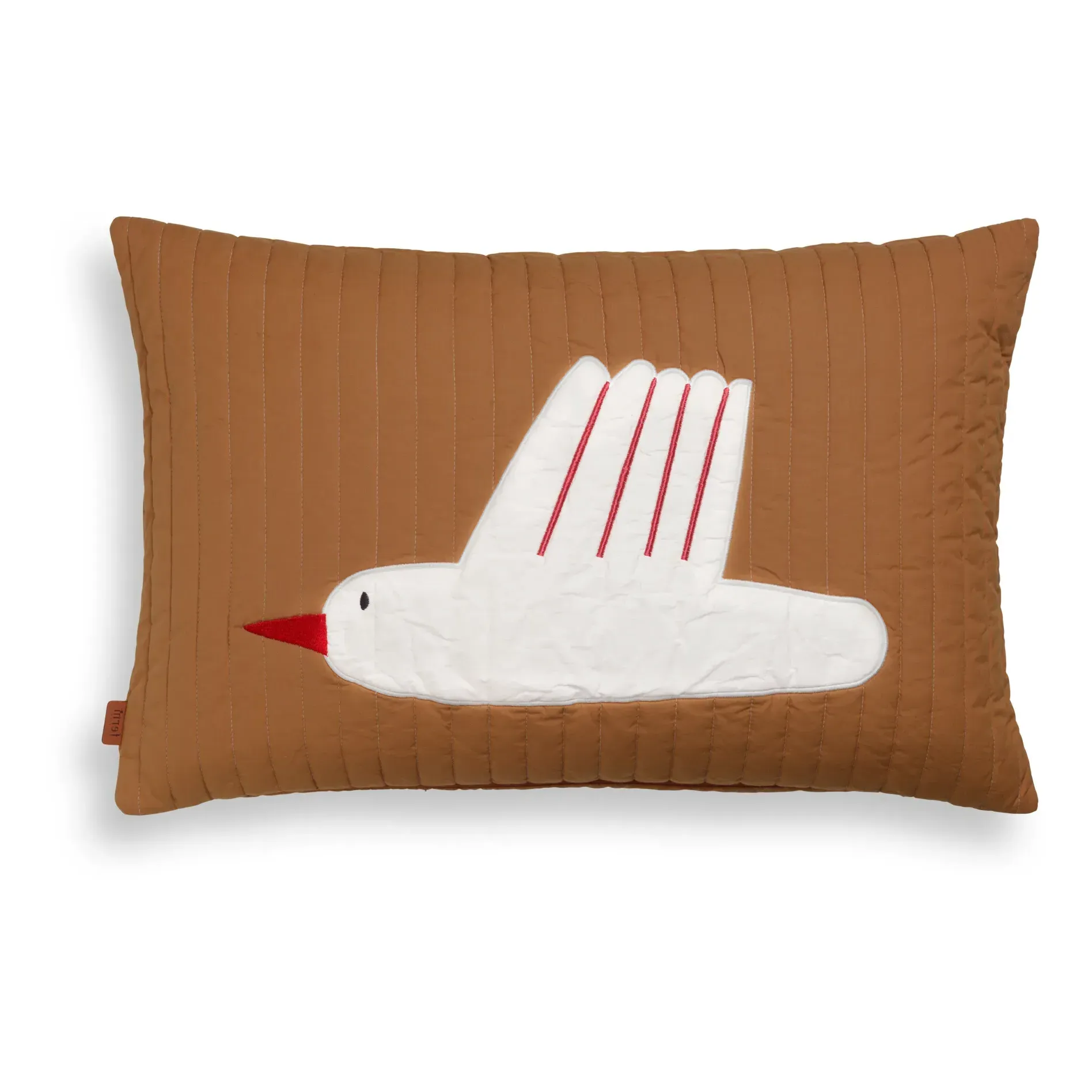 Bird Cushion - Multicoloured, Organic Cotton product
