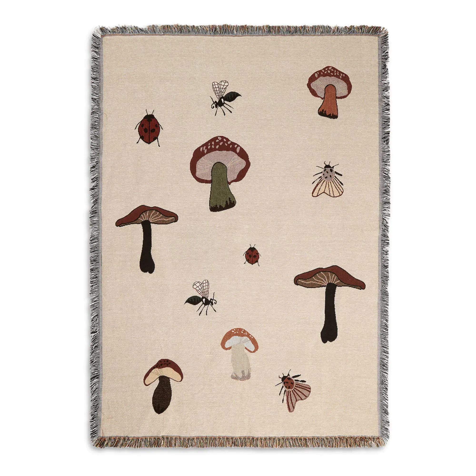 Forest Hanging Rug - Beige, Cotton product