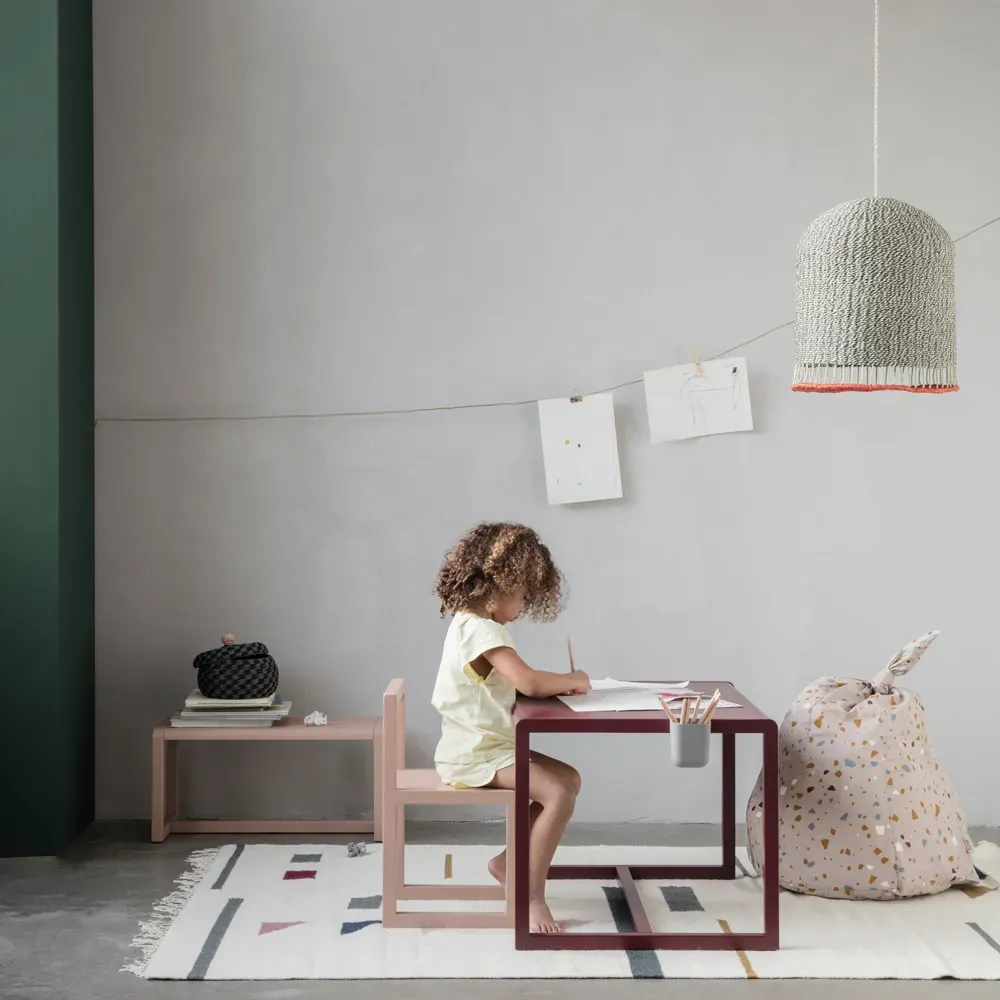Little Architect Table - Pink, Ash Plywood alternate view
