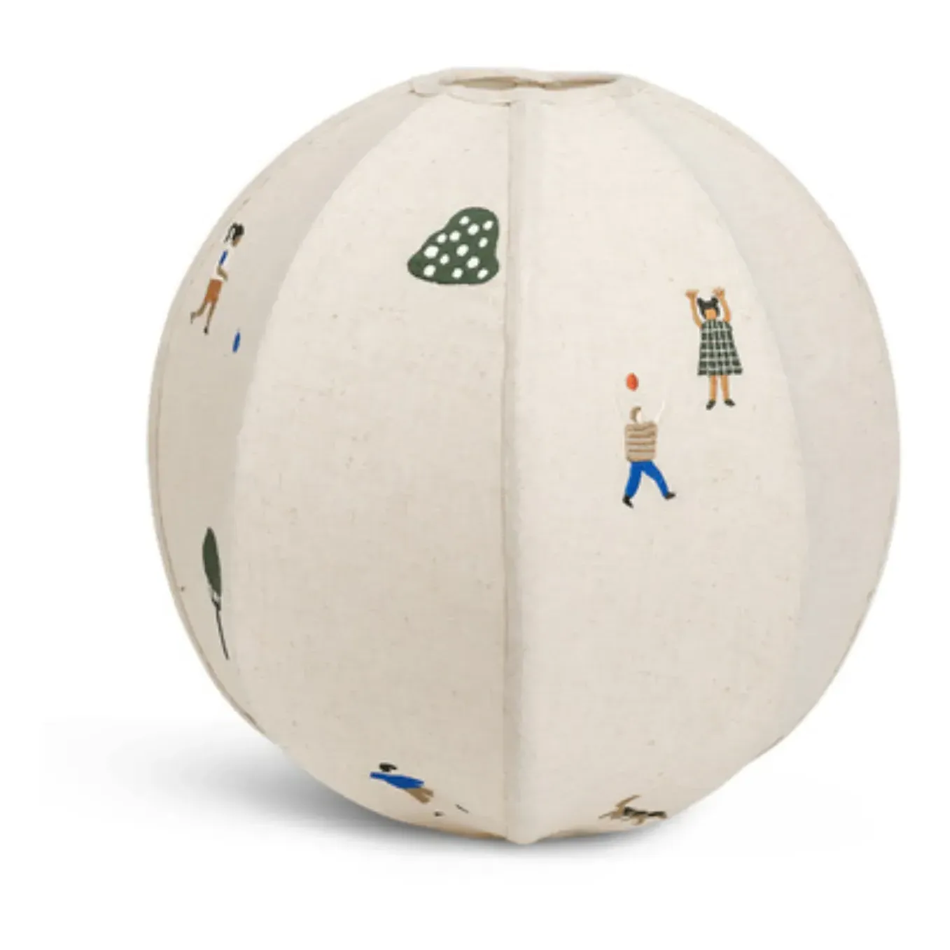 Park Embroidered Lampshade - Multicoloured, Cotton product