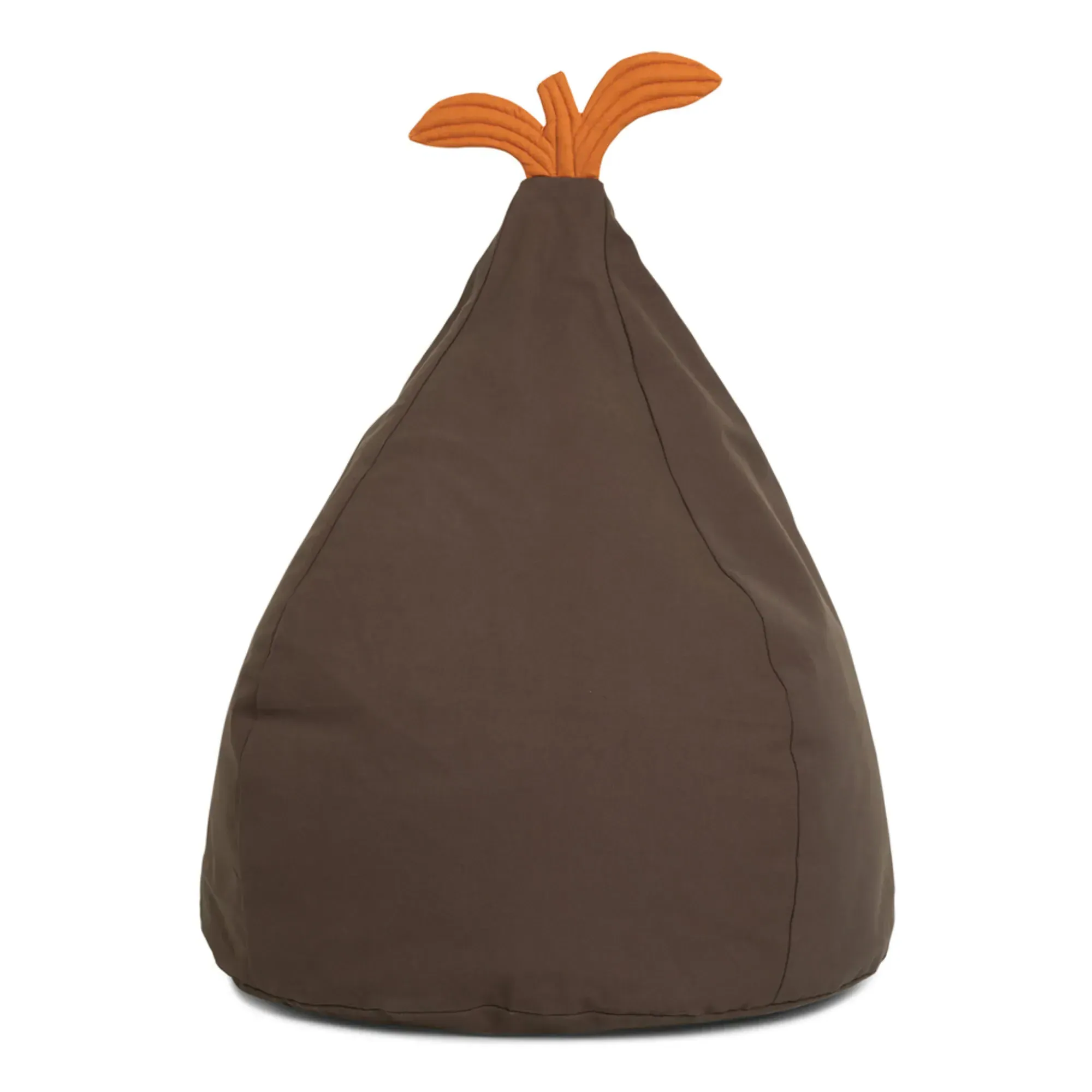Pear Pouffe - Khaki, Organic Cotton product