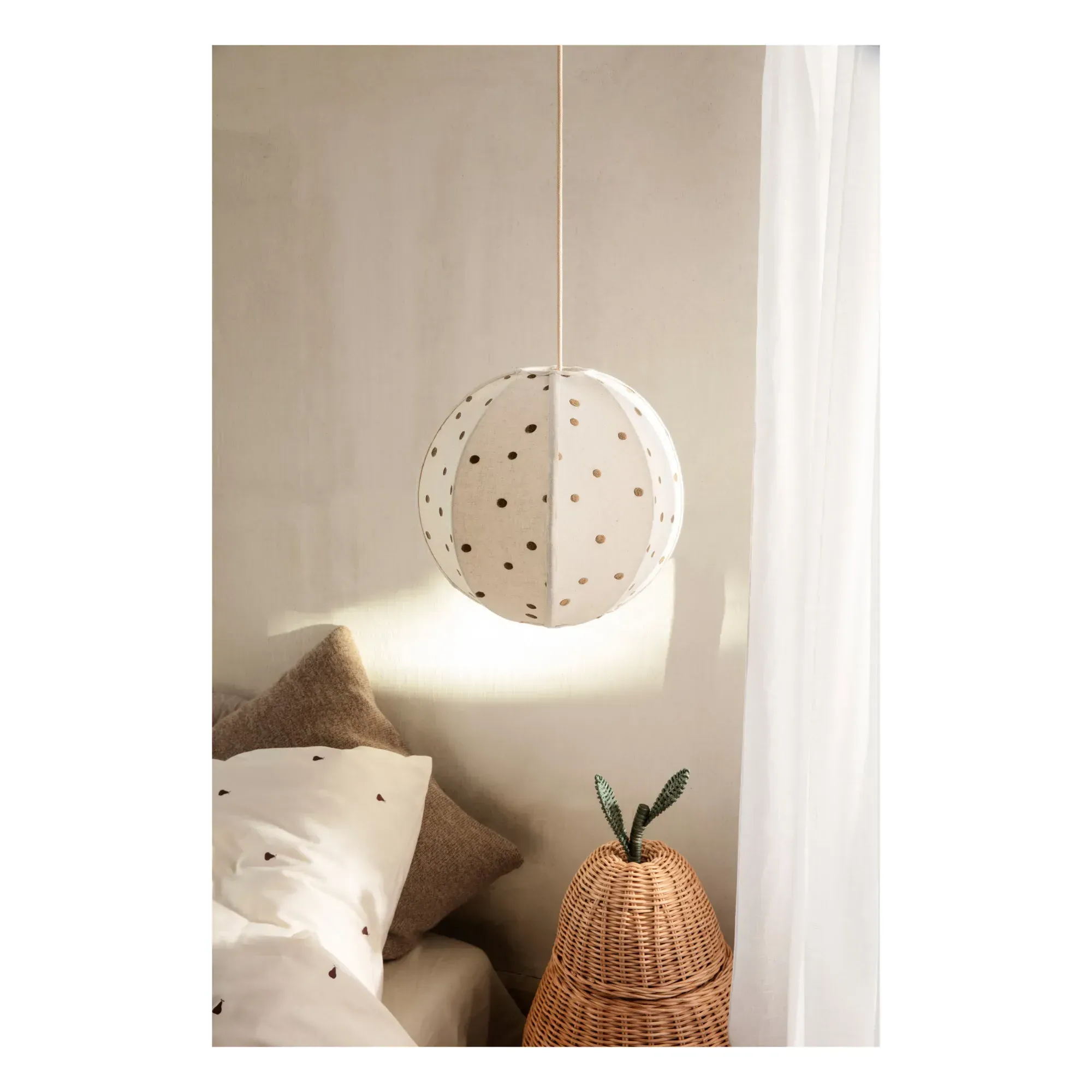 Pendant Lamp Cable - Sand, Fabric alternate view