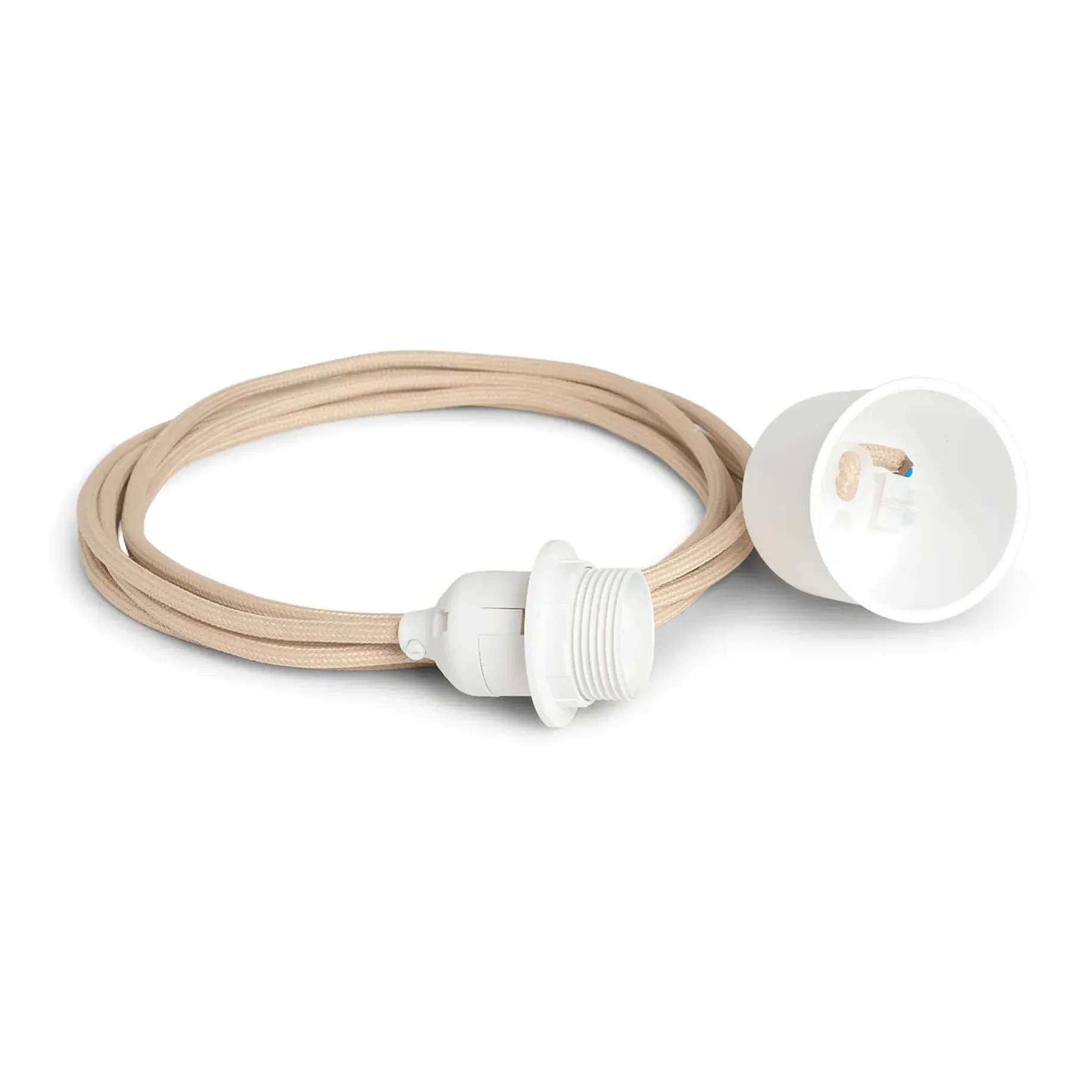 Pendant Lamp Cable - Sand, Fabric product