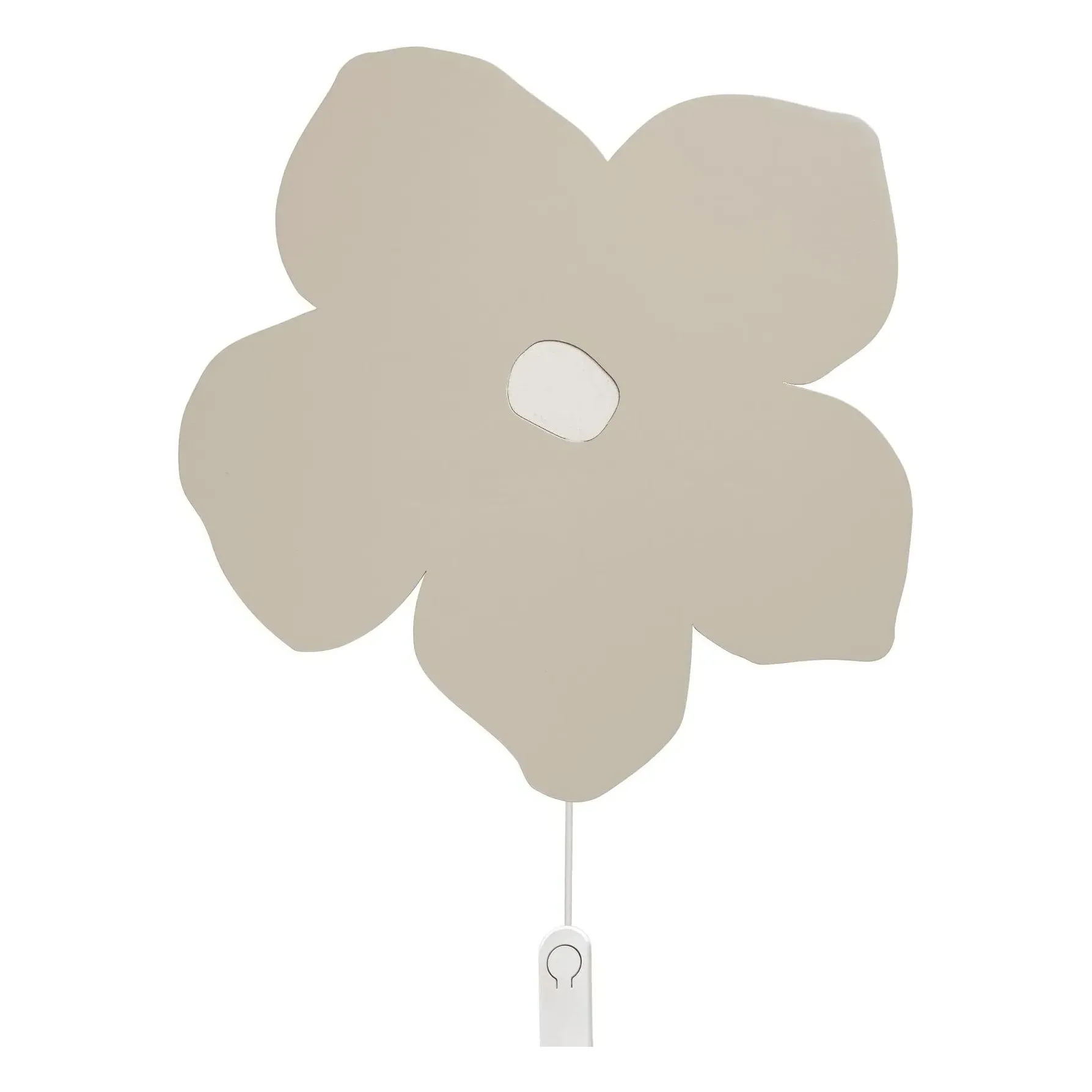 Poetry Flower Wall Lamp - Beige, Oak Veneer product