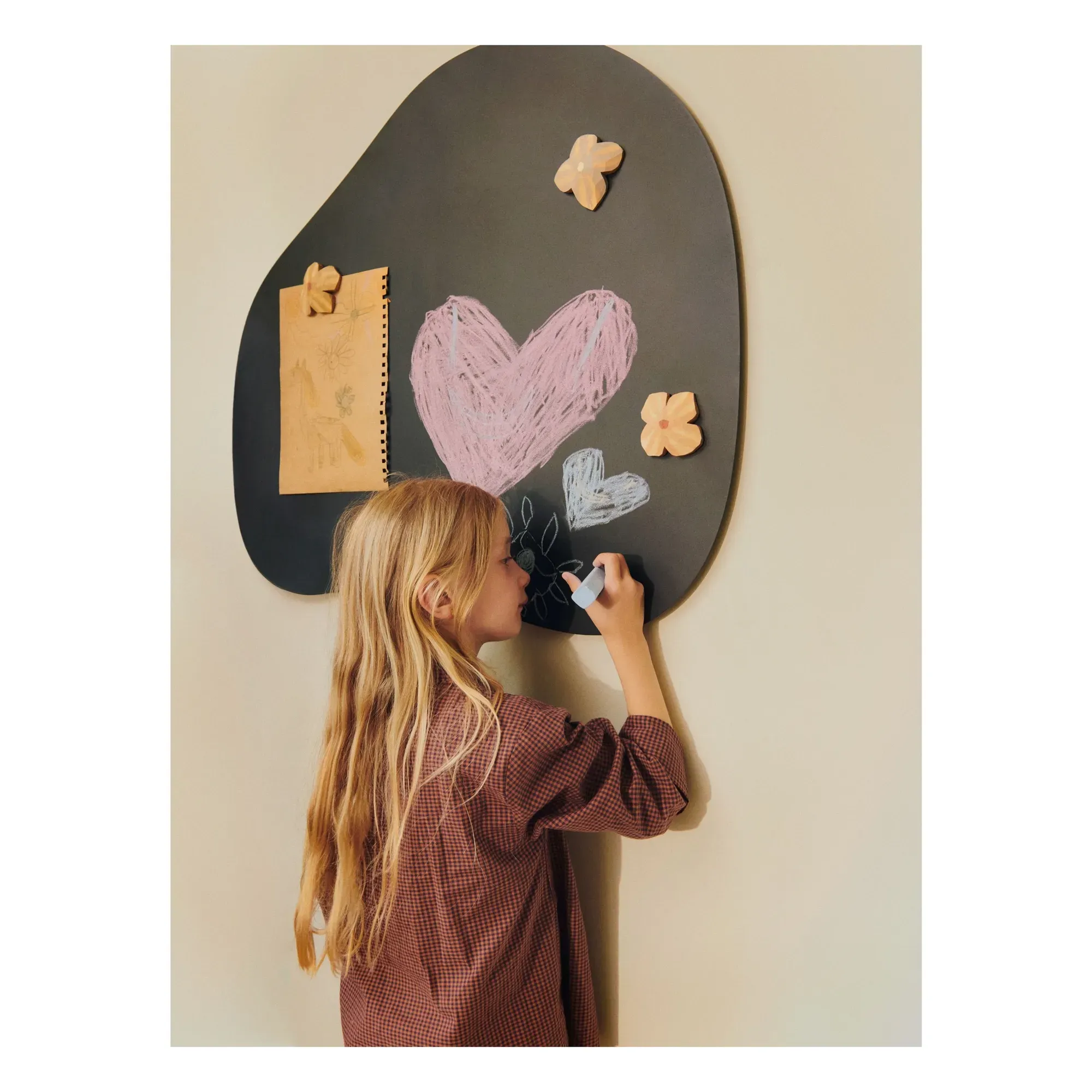 Willora Magnetic Board - Black, Iron alternate view
