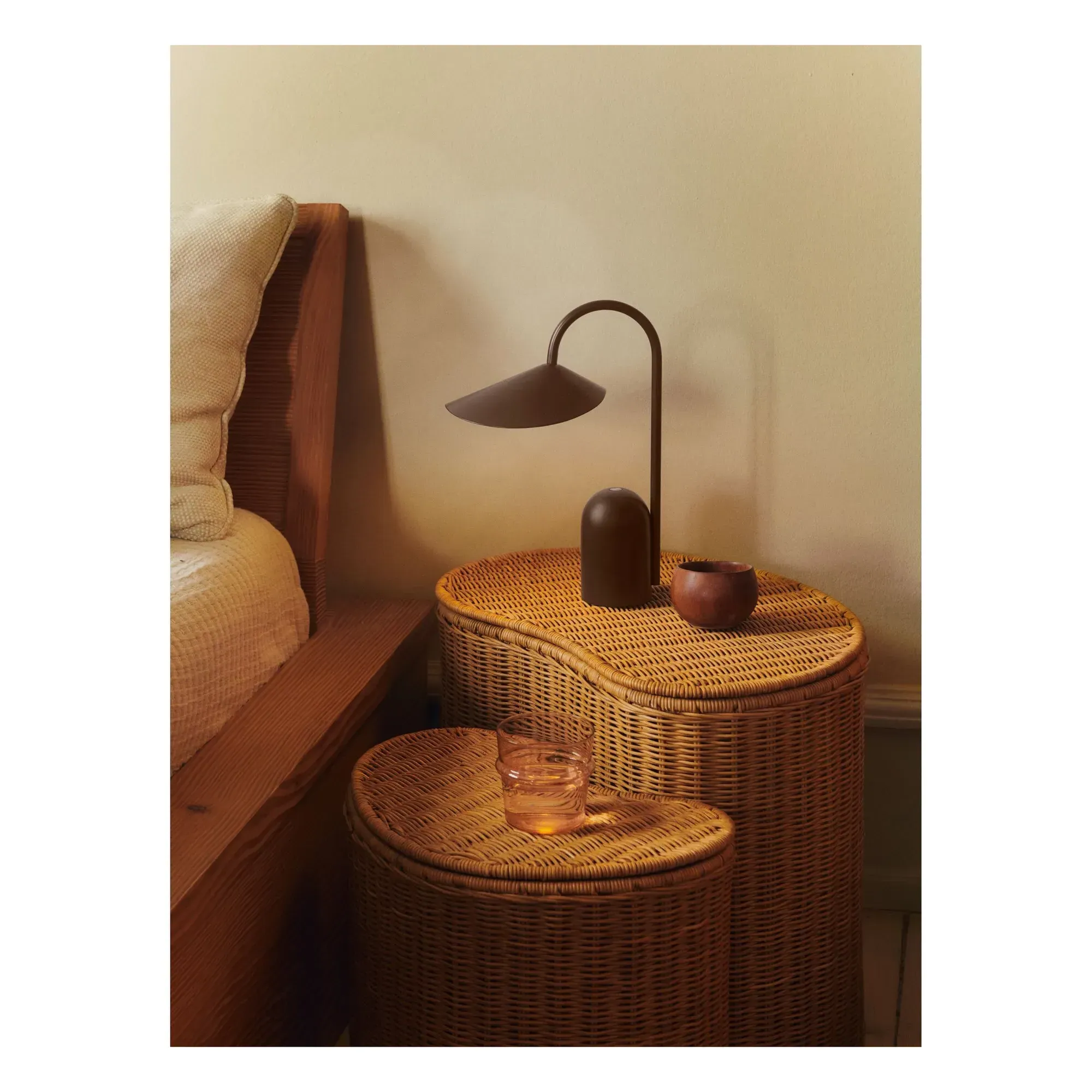Willora Set of 2 Storage Baskets - Natural, Rattan alternate view