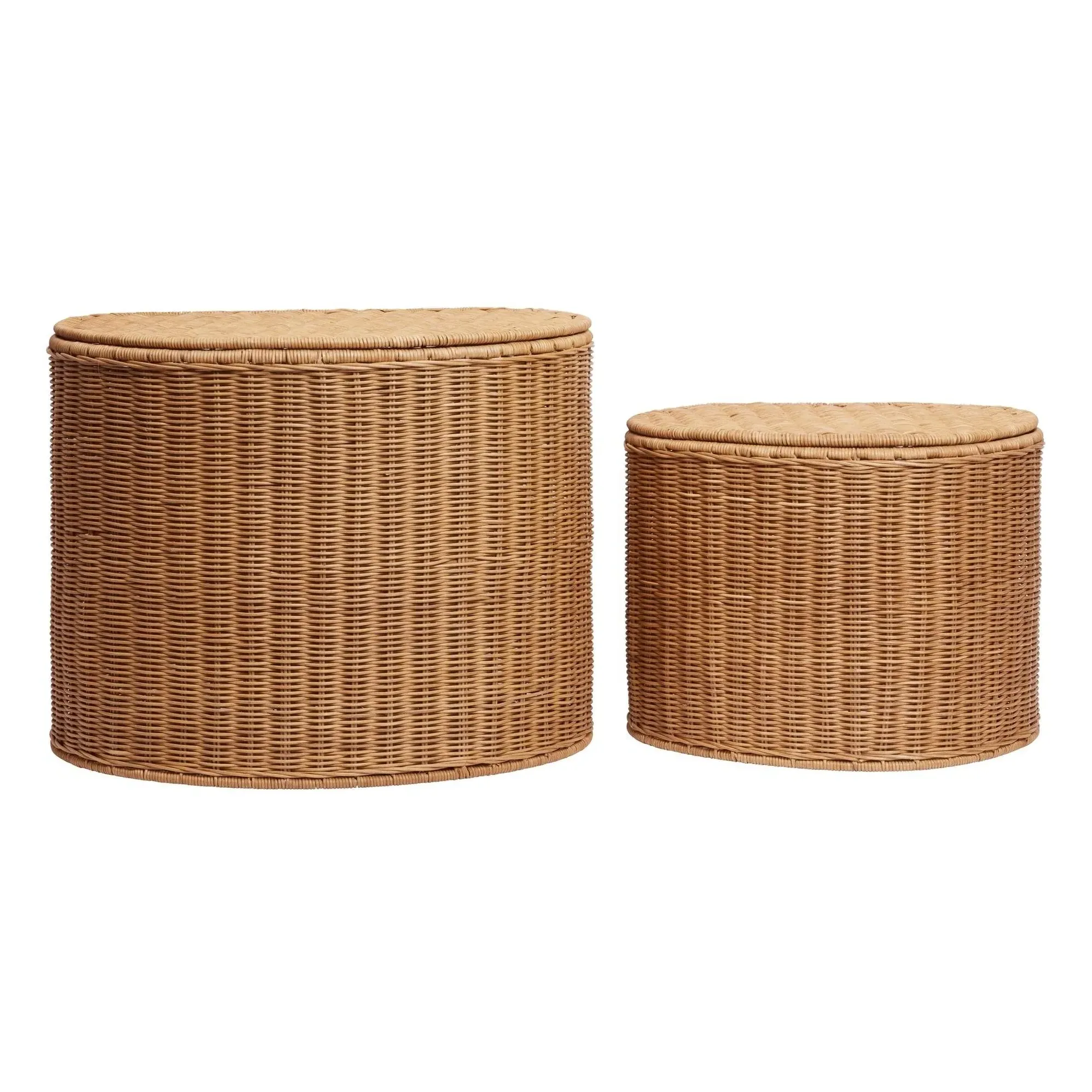 Willora Set of 2 Storage Baskets - Natural, Rattan product