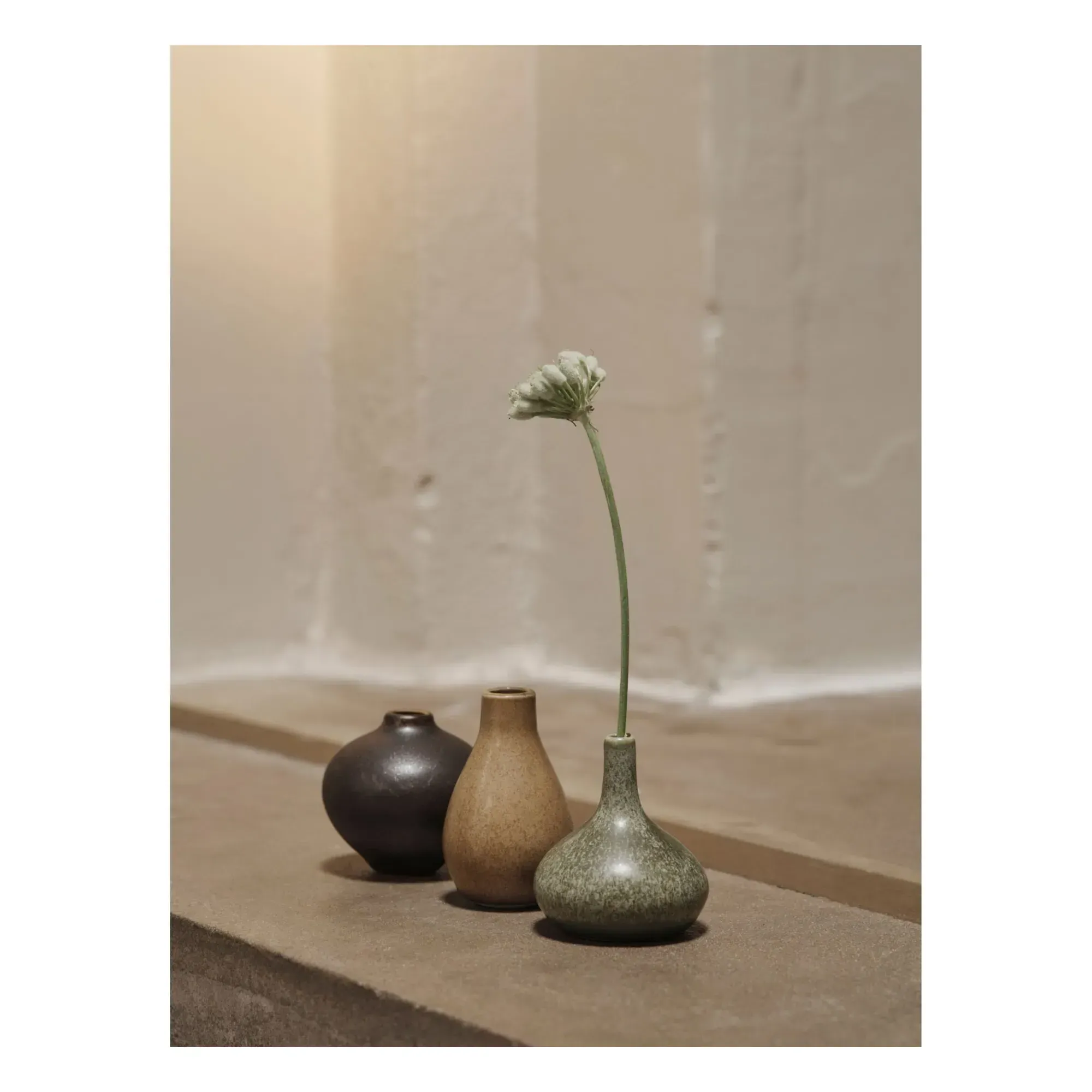 Komo Set of 3 Vases - Multicoloured, Stoneware alternate view