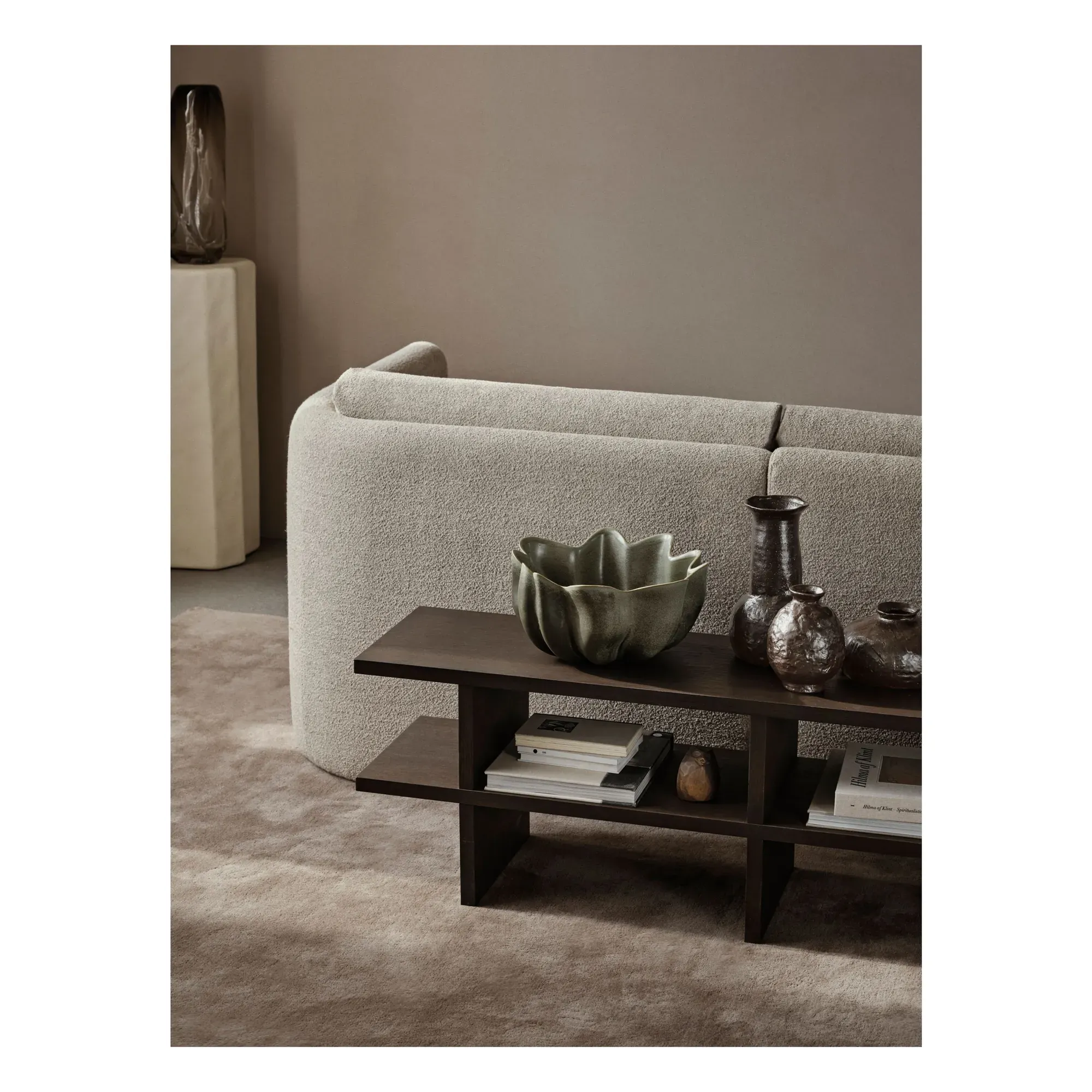 Kona Storage Bench - Dark Oak, Oak Veneer alternate view